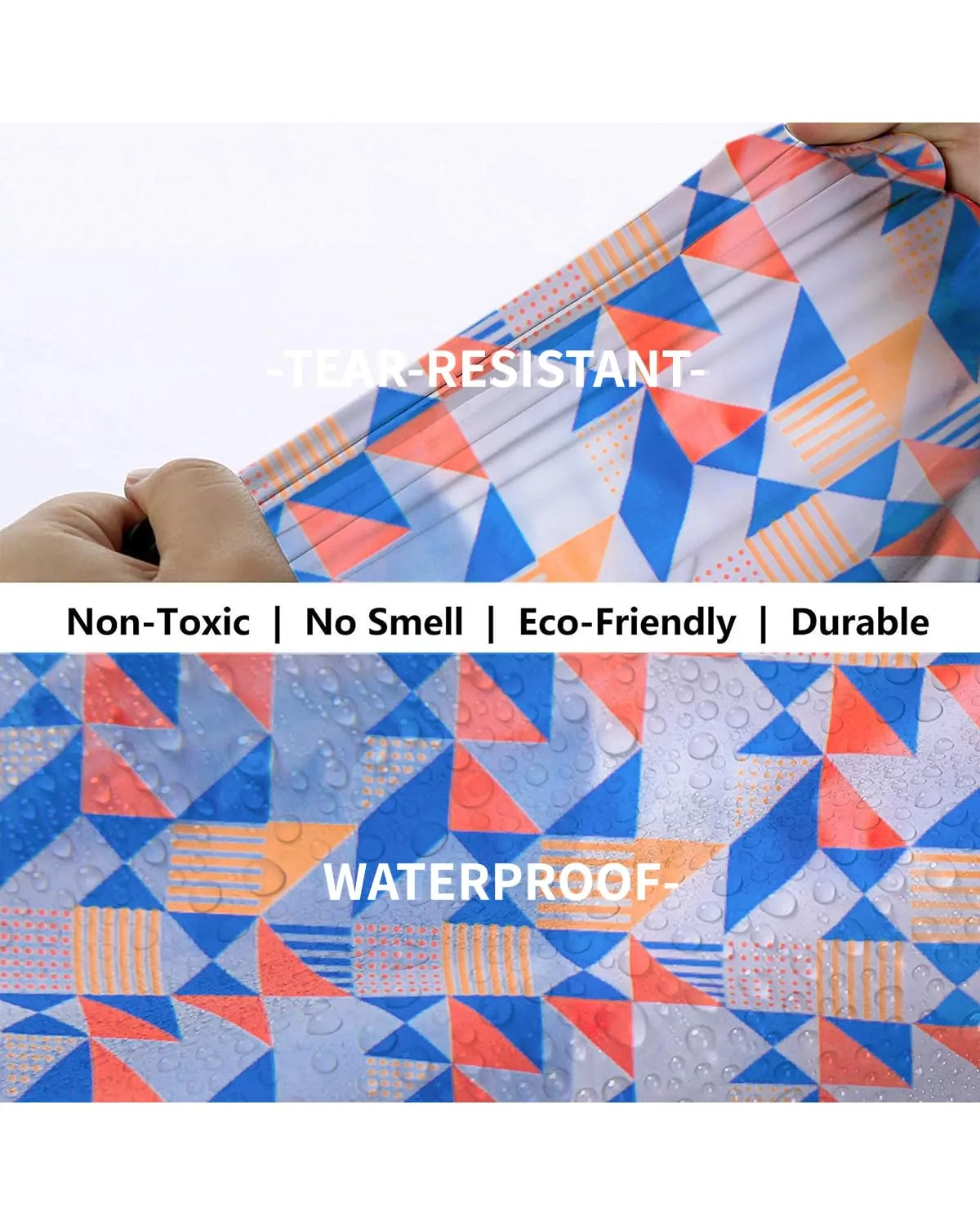 Besshopie EVA Impermeabile Impermeabile Poncho Pioggia Riutilizzabile Unisex per le Donne Lungo Mantello Antipioggia Romboide M - immagine 5