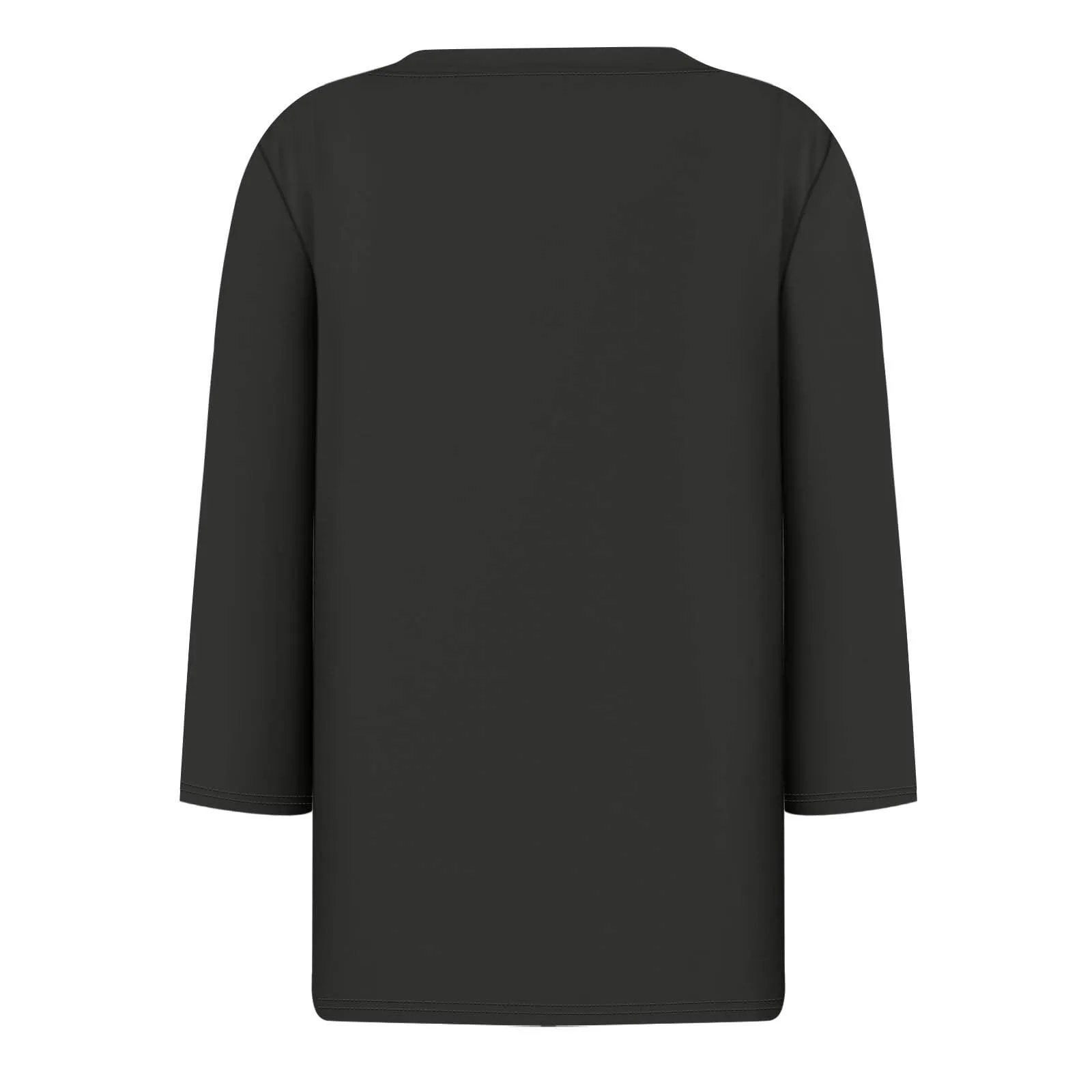 SCBFDI Today 2024, Maglietta Trasparente Donna Camicetta Donna Sexy 3/4 Camicia a Maniche Lunghe da Donna Camiciette Donna Maglietta Donna Invernale Top Sottogiacca Donna Camicia - immagine 4