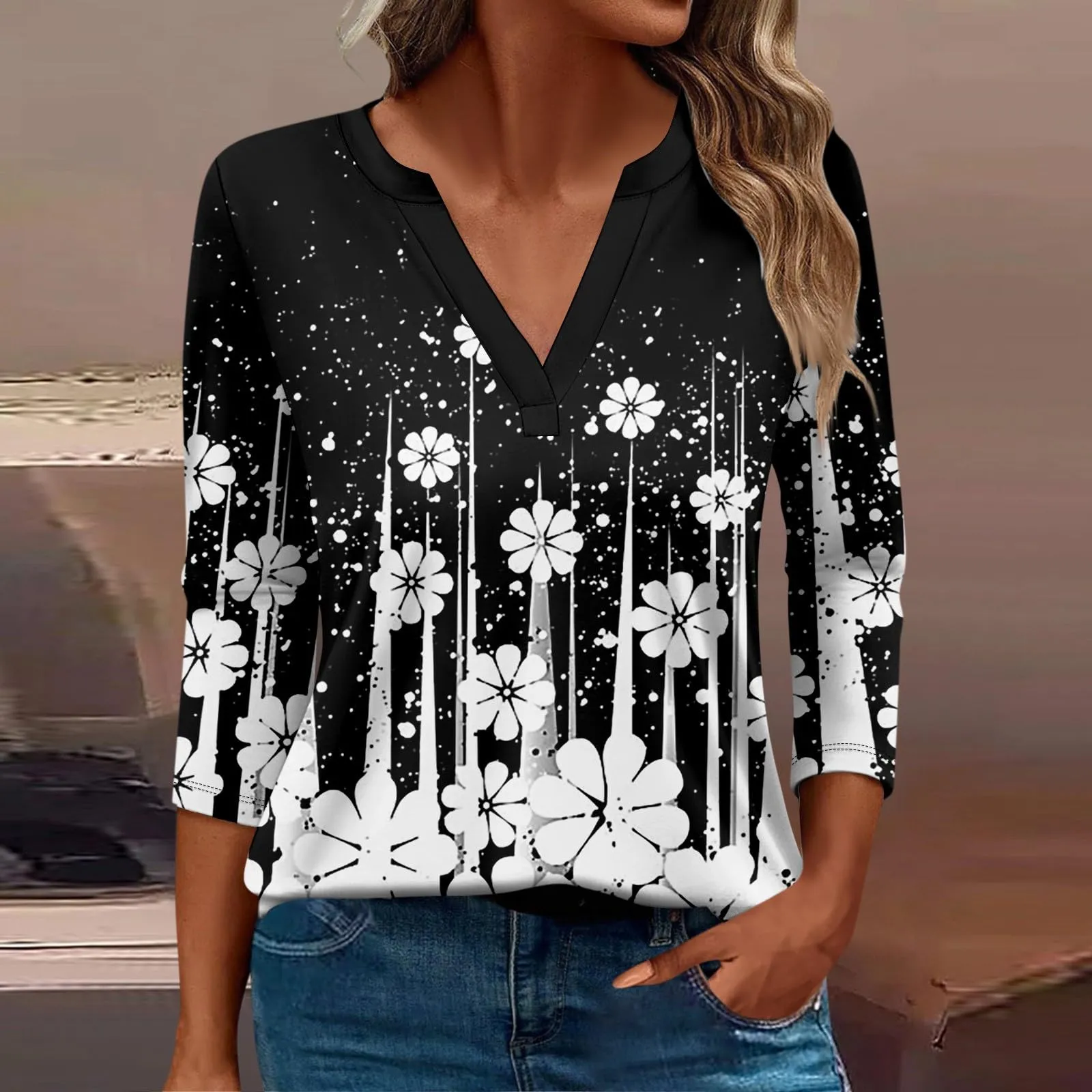 SCBFDI Today 2024, Maglietta Bianca Abbigliamento Donna Elegante Camicia Trasparente Donna Maglie Cotone Donna Manica Lunga Maglie E Camice Donna Camicia Corsetto Donna Maglietta - immagine 2