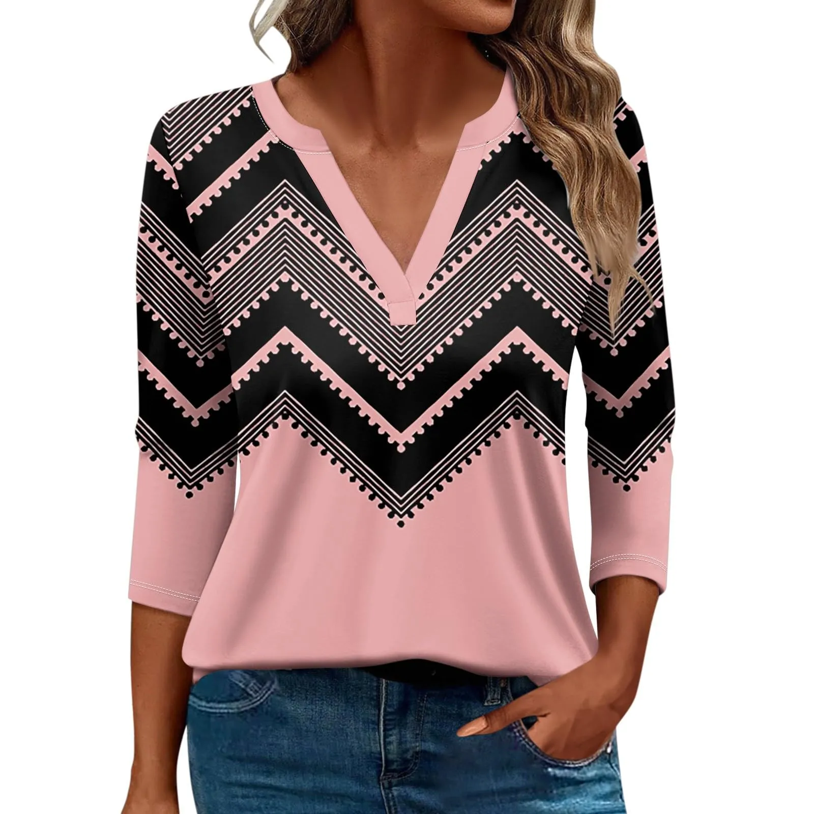 SCBFDI Today 2024, T Shirt Eleganti Donna Top Donna Elegante Magliette Donna Firmate Maglietta Donna Maniche Lunghe Tshirt Donna Firmate Camicette Donna Sexy Moda Donna Maglietta - immagine 1