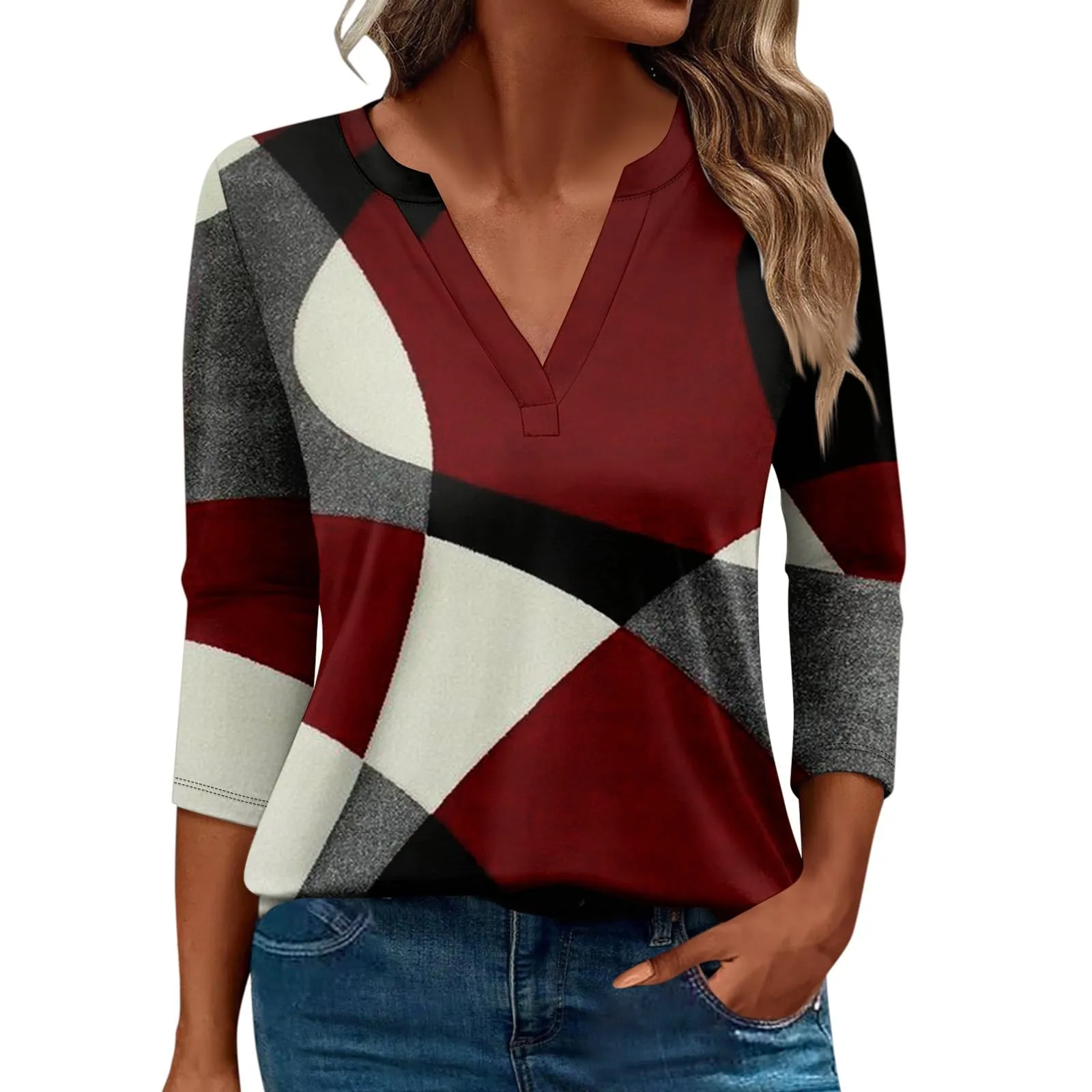 SCBFDI Today 2024, Giacca a Camicia Donna Camicia Nera Donna Maglie Primavera Maglie Donna Invernali Eleganti Camicia Bianca Elegante Camicione Donna XXL Camicette Donna Invernali - immagine 6