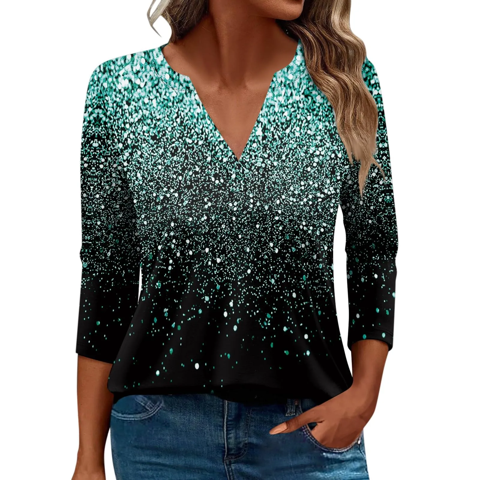 SCBFDI Today 2024, Camice Donna Eleganti Blusa Donna Elegante Camicetta da Donna Tunica Bianca Maglie Taglie Forti Donna Manica Lunga Camicia Oversize Donna Camicette da Donna Maglia - immagine 1