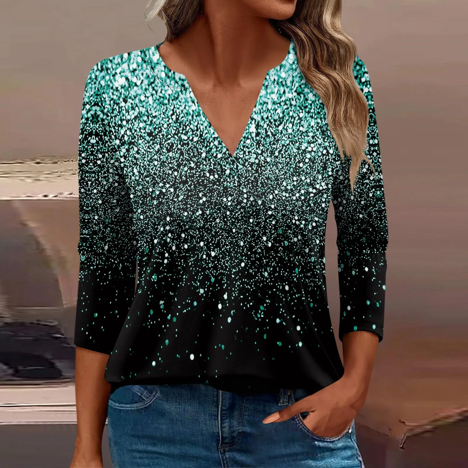 SCBFDI Today 2024, Camice Donna Eleganti Blusa Donna Elegante Camicetta da Donna Tunica Bianca Maglie Taglie Forti Donna Manica Lunga Camicia Oversize Donna Camicette da Donna Maglia - immagine 2