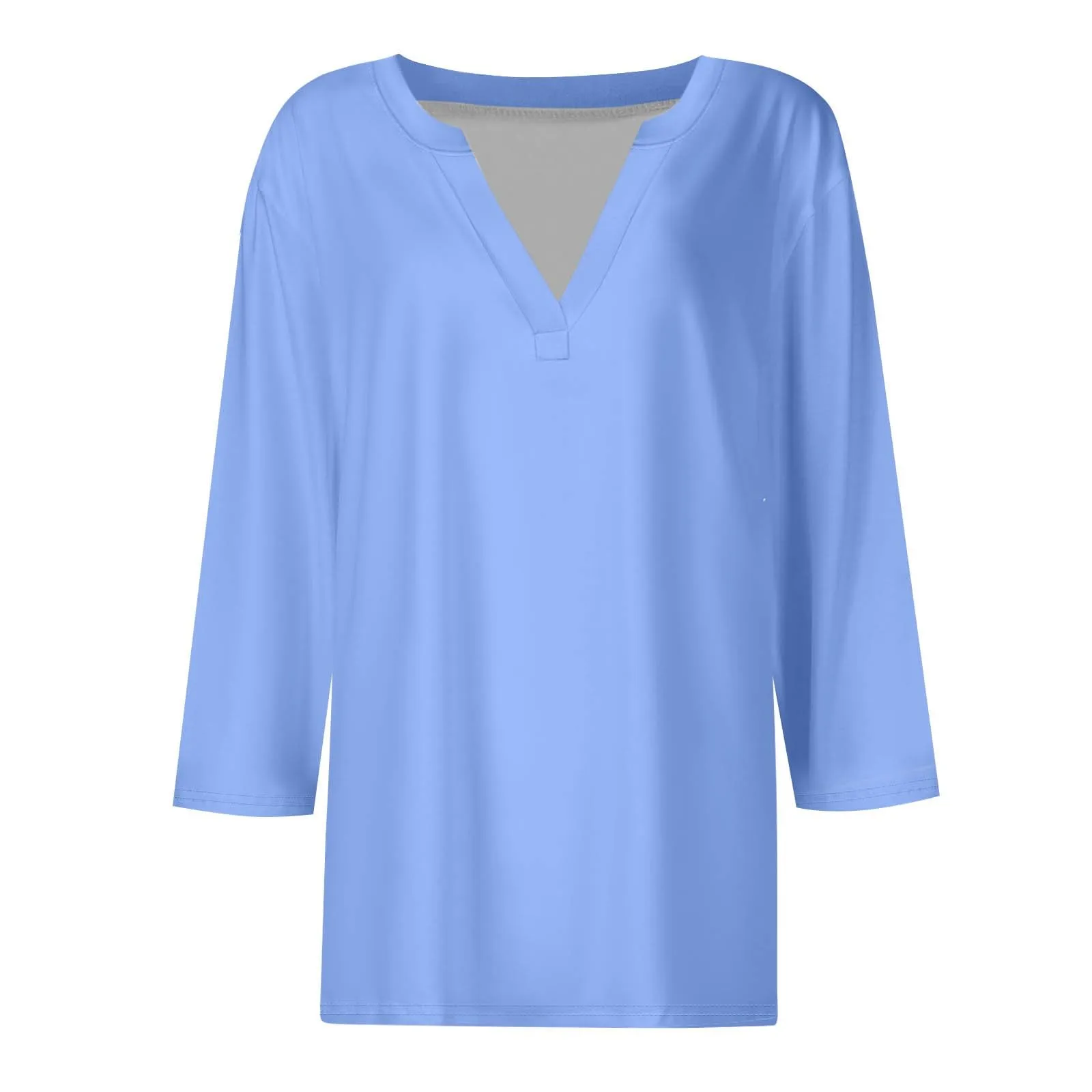 SCBFDI Today 2024, Camicia Nera Donna Manica 3/4 Camicia Donna Manica 3/4 Camicia Donna Estate Magliette Donna in Maglietta a Righe Bianca E Nera Donna Top con Perle Camicia Rosa - immagine 3