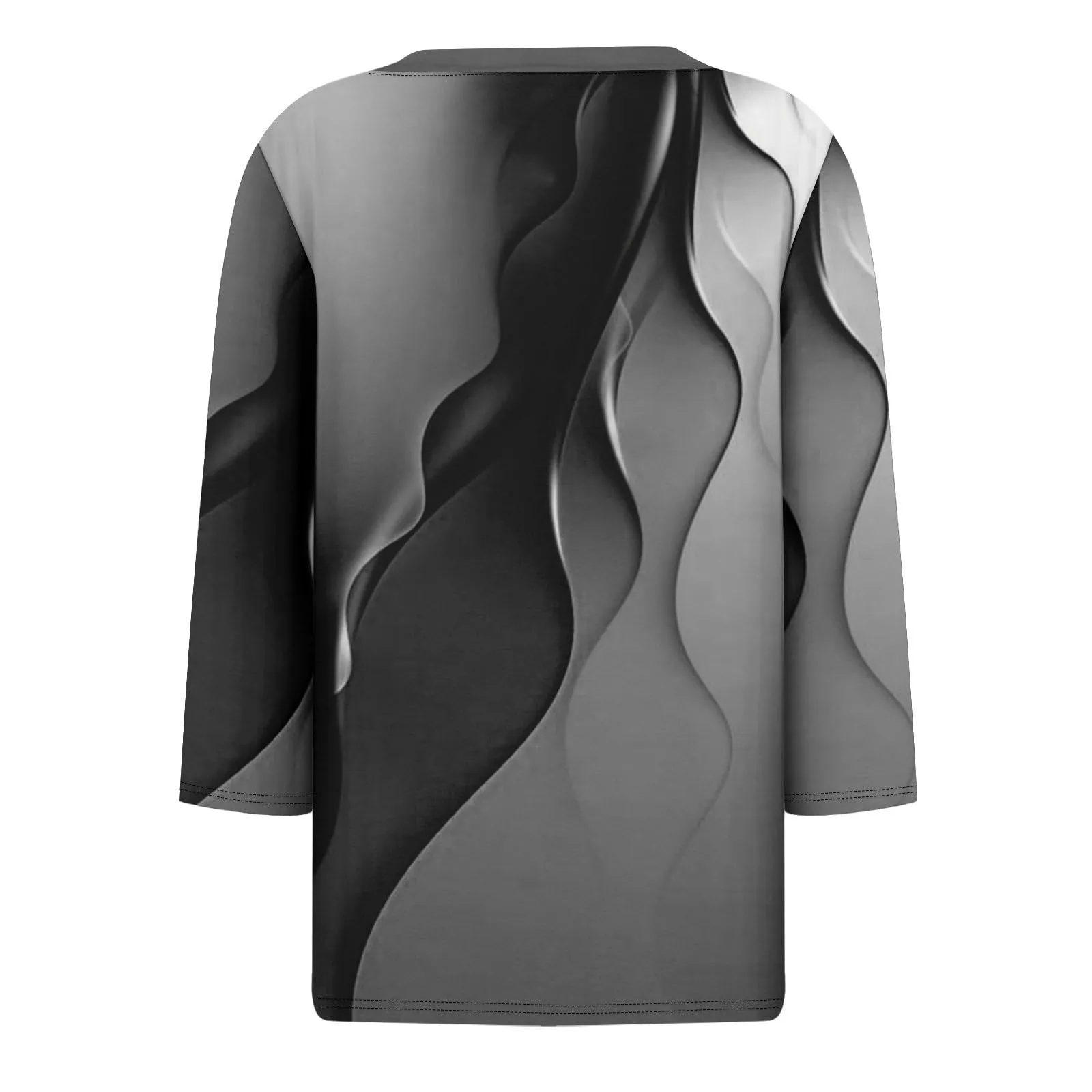SCBFDI Today 2024, Maglia Manica 3/4 Donna Bianca Camicetta Donna Manica 3/4 Camicia Donna Nera Maglietta Donna Estiva Camicia Viola Camicione Donna Elegante Maglietta Nera Bambina - immagine 4