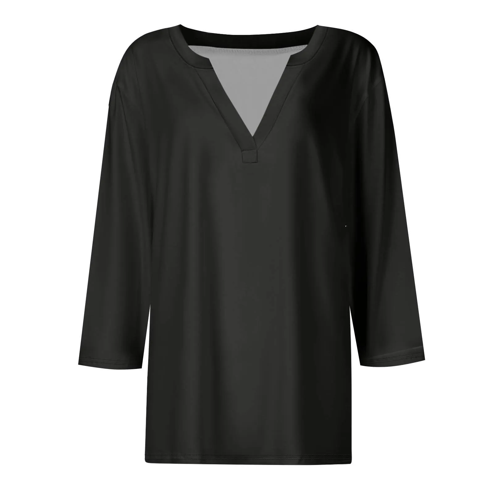 SCBFDI Today 2024, Blusa Donna Manica 3/4 Blusa Donna Elegante Mango Abbigliamento Donna Saldi Donna Abbigliamento Firmati Abbigliamento Donna Elegante Primavera Camicia Donna Estiva - immagine 3