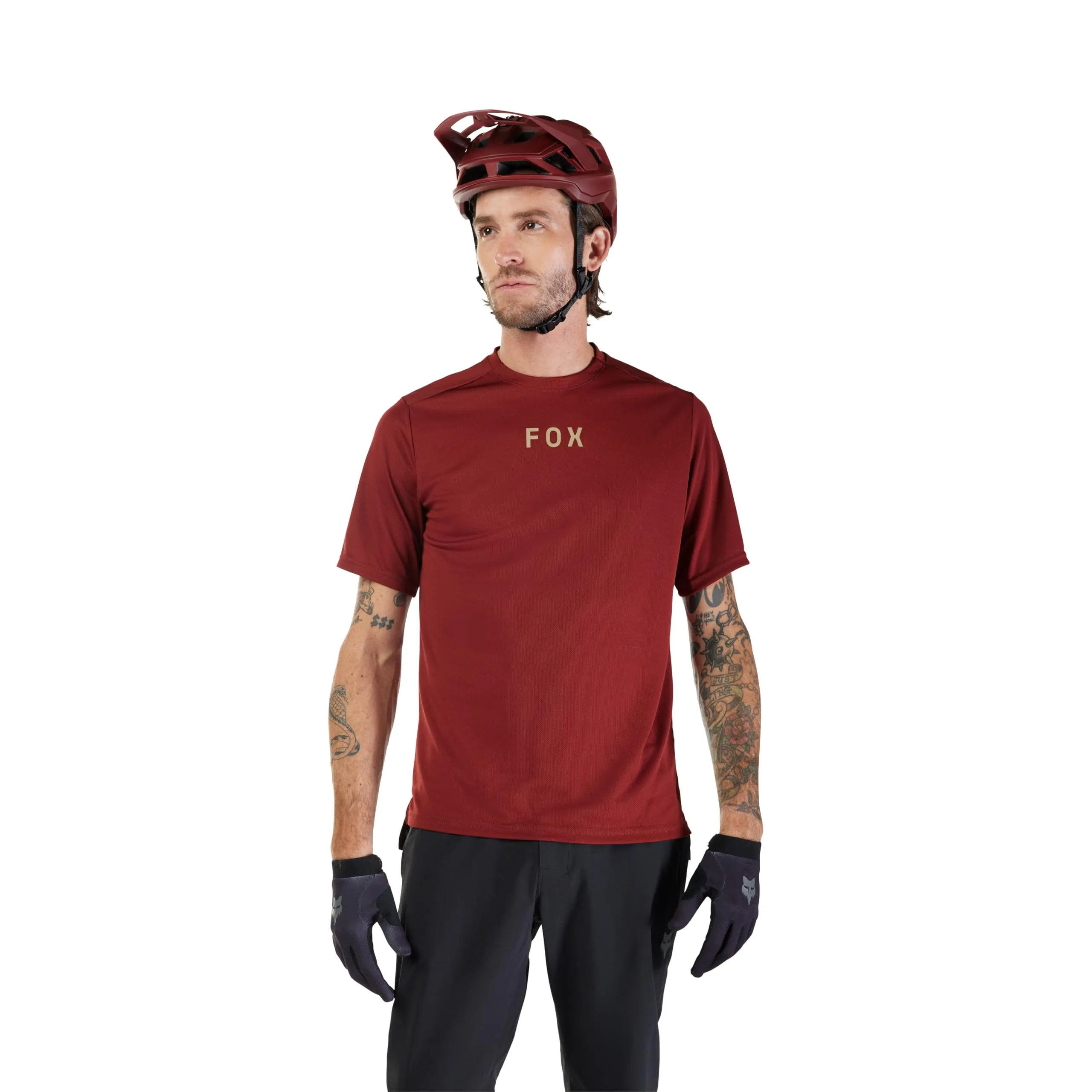 Fox Racing Maglietta da Uomo Ranger SS Jersey Wordmark (Confezione da 1) - immagine 1
