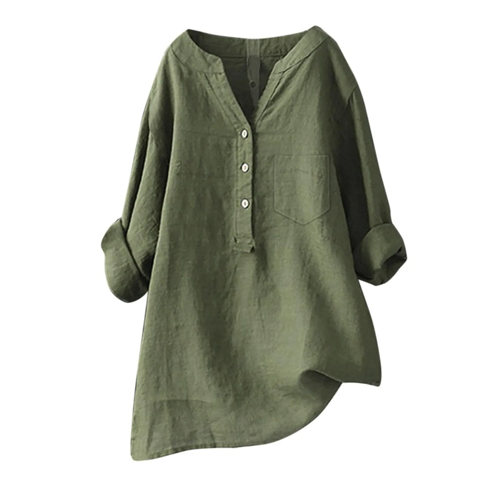 Blusas De Mujer Day Prime Camicia Donna Estiva Lino Top in Raso Donna Camicia Maniche Larghe Donna Camicia Collo Coreano Donna Camicia Seta Nera Donna Reso Gratuito My Orders - immagine 3