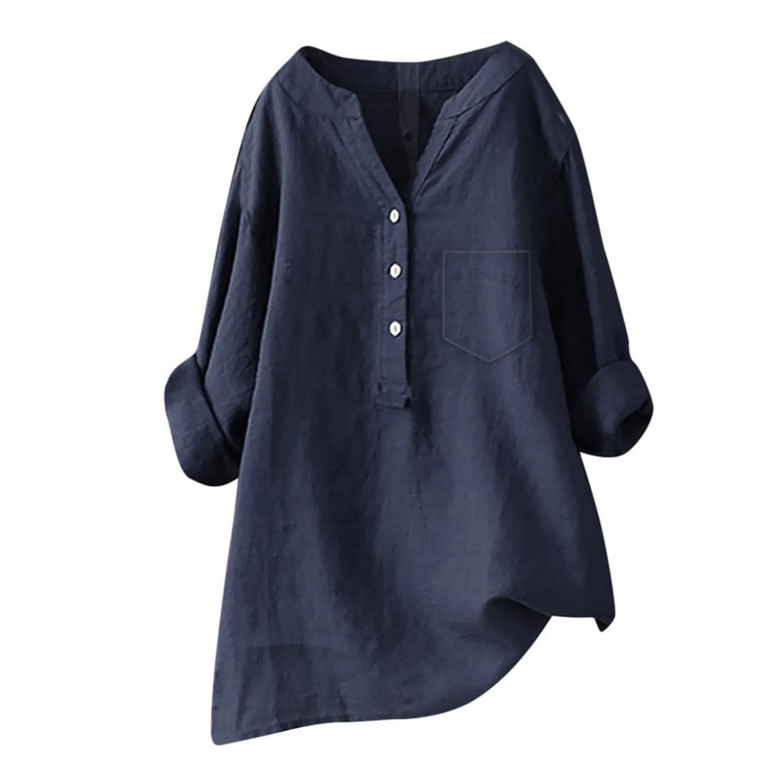 Camicetta Rossa Special Deals Camicia Bianca Donna Cameriera Camicia Donna Lunga Dietro Camicia Celeste Donna Elegante Camicia Nera Maniche Lunghe Camicie Scozzesi Donna Casacca+Donna Prime Deals - immagine 1