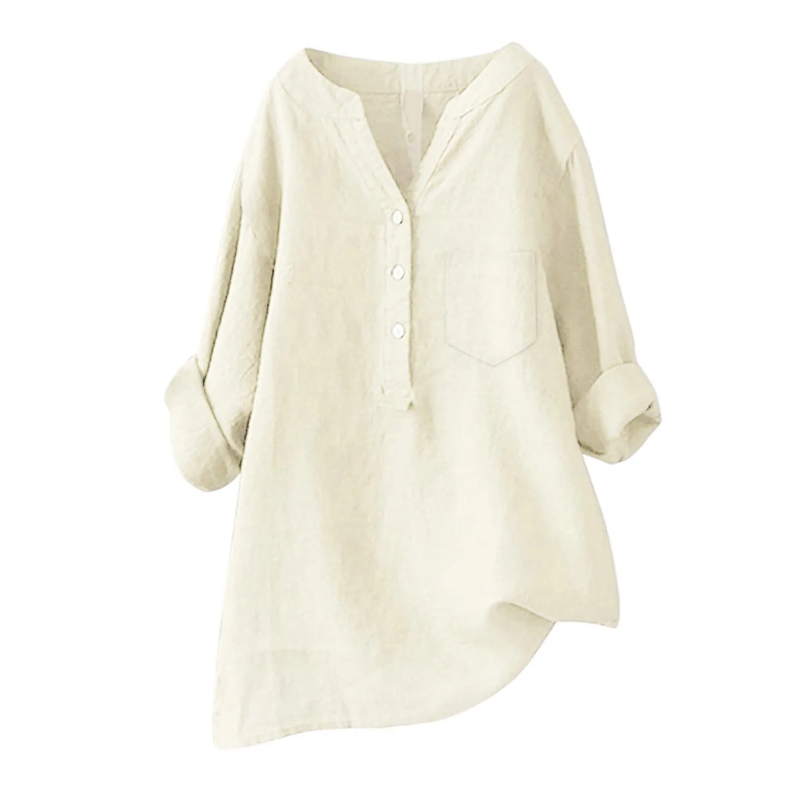 Cocila Vestiti Primaverili Special Deals Bluse Eleganti da Cerimonia Tuniche Donna Estive Camicia Bianca Taglie Forti Magliette Nere Eleganti Donna Camicia Nera da Cameriera Maglia Viola Day Prime - immagine 1