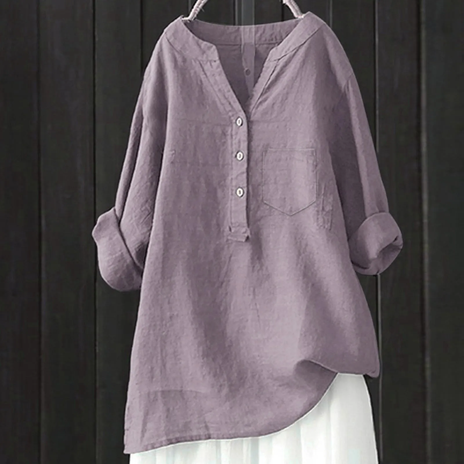 Cocila Only Felpa Donna My Orders Camicia Donna Lino Estiva Camicia Verde Militare Donna Camicia Donna Extra Large Camicie Bianche da Donna Camicia Donna Maglina di Cotone Seta Camicia Day Prime - immagine 2