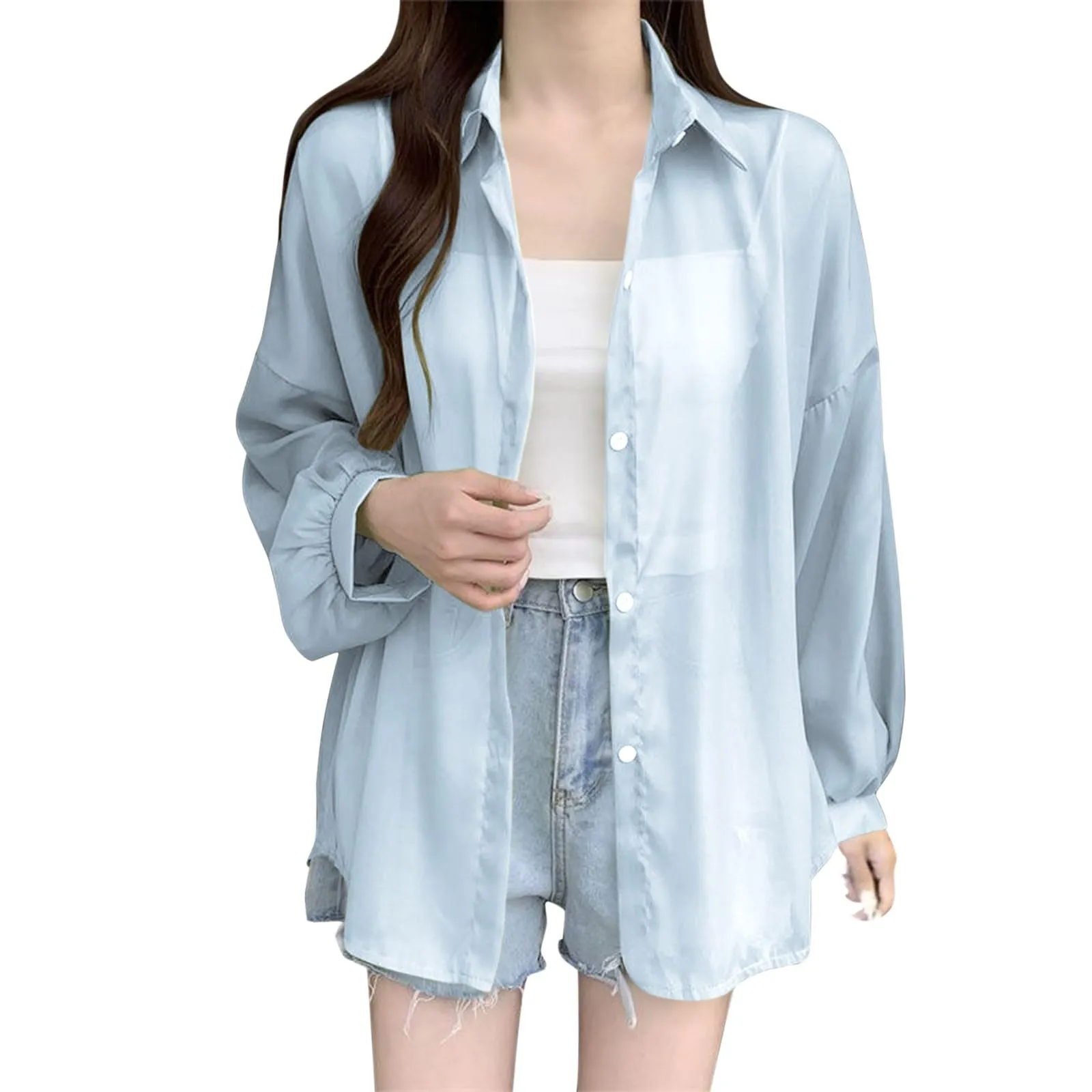 Cocila Scollo A V Donna Special Deals Vestiti Donna Estivi Bianco Camicia A Pois Donna Top Paillettes Donna Curvy Completi Donna Eleganti Curvy Blazer Corto Donna Clearance Items - immagine 1