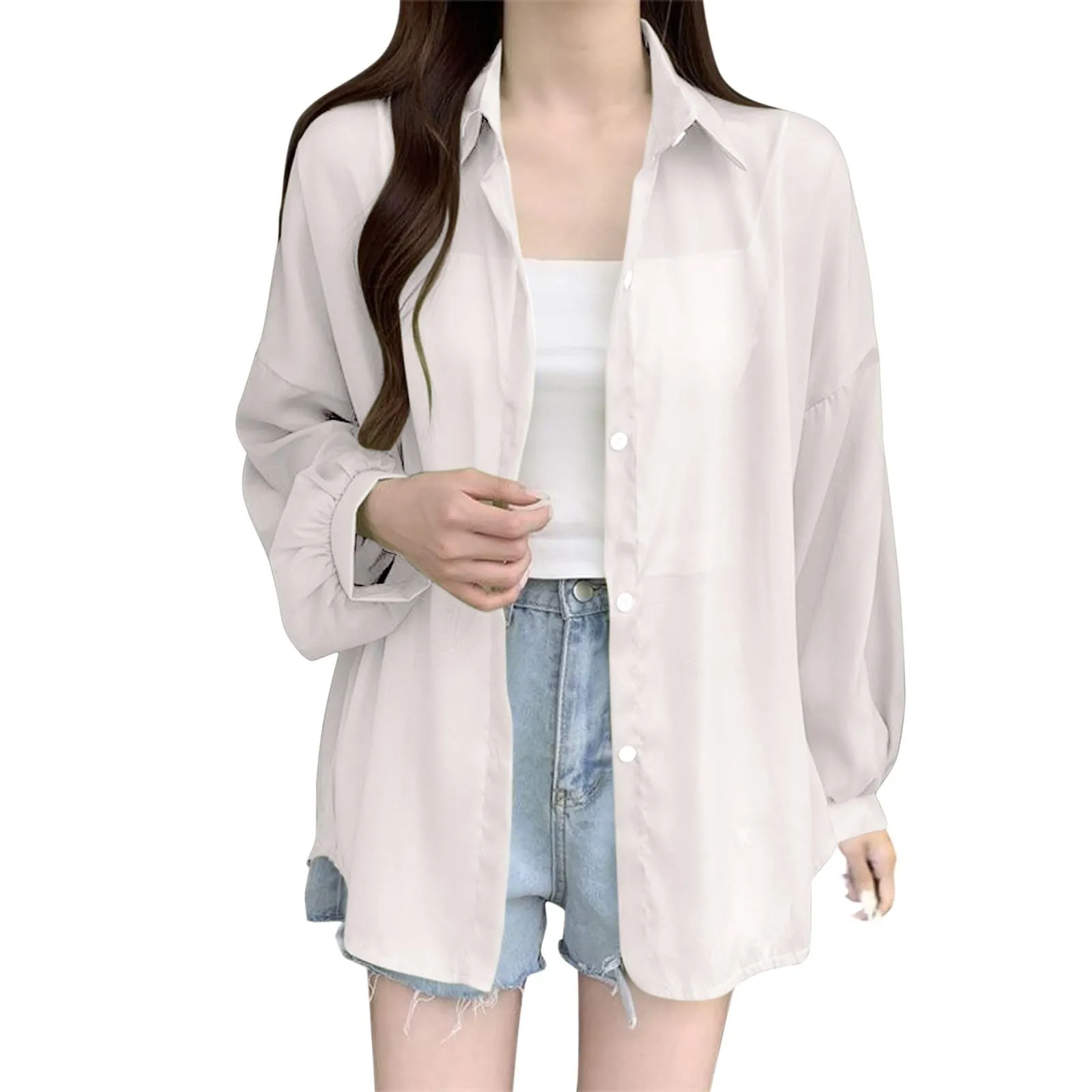 Fiori Chiffon Prime Deals Odiji Abbigliamento Donna Camicia Donna Rinascimento Maglietta Elegante Donna Maniche Lunghe Camicia di Lino Donna Camicia Rouches Donna Camicia Raso Lilla Prime Deals - immagine 1