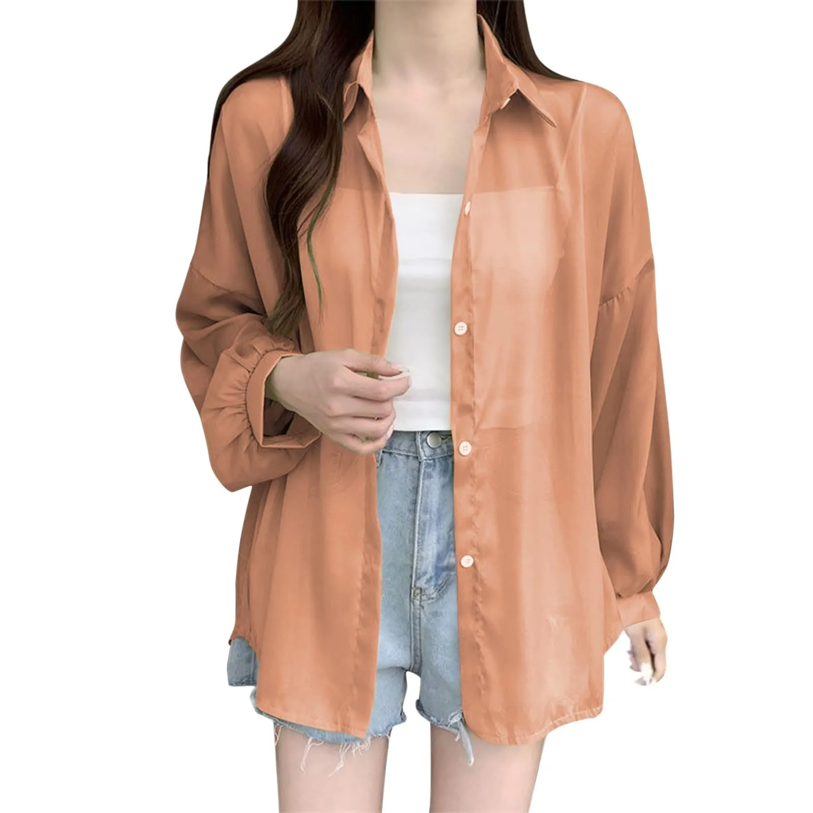 Camicia Donna Rosa Clearance Items Abbigliamento Donna Taglie Forti Camicie Taglie Forti Donna Camicia Voile Donna Elegante Tuta Donna Black Friday Camicia Bianca Body Clearance Items - immagine 1