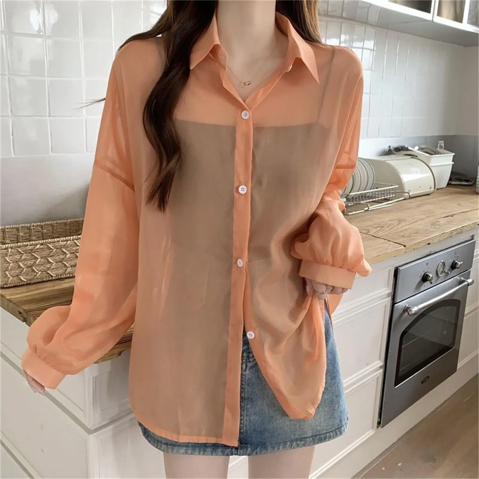 Camicia Donna Rosa Clearance Items Abbigliamento Donna Taglie Forti Camicie Taglie Forti Donna Camicia Voile Donna Elegante Tuta Donna Black Friday Camicia Bianca Body Clearance Items - immagine 2
