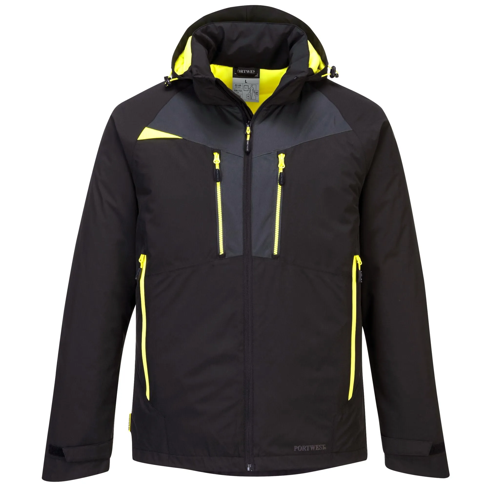 Portwest DX460 Giacca Invernale DX4 per Uomo Cuciture Nastrate Impermeabile - immagine 1