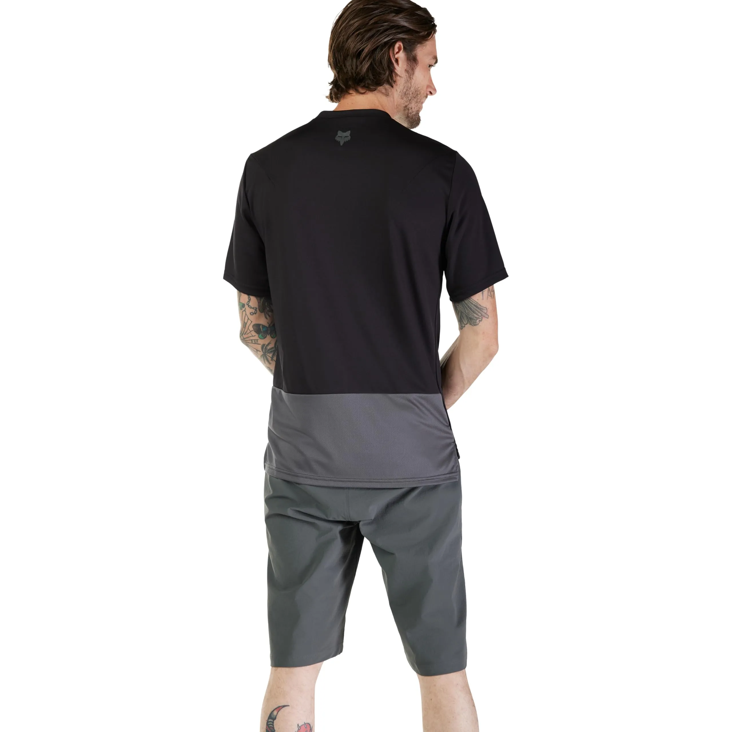 Fox Racing Atletico Uomo, Marchio Nero Woodmark, Large - immagine 2