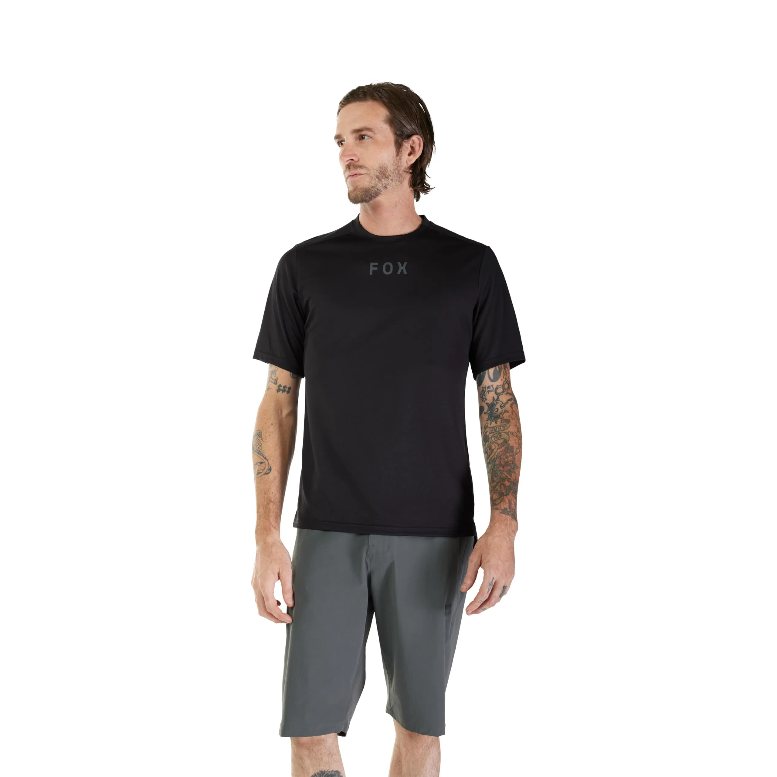 Fox Racing Atletico Uomo, Marchio Nero Woodmark, S - immagine 1