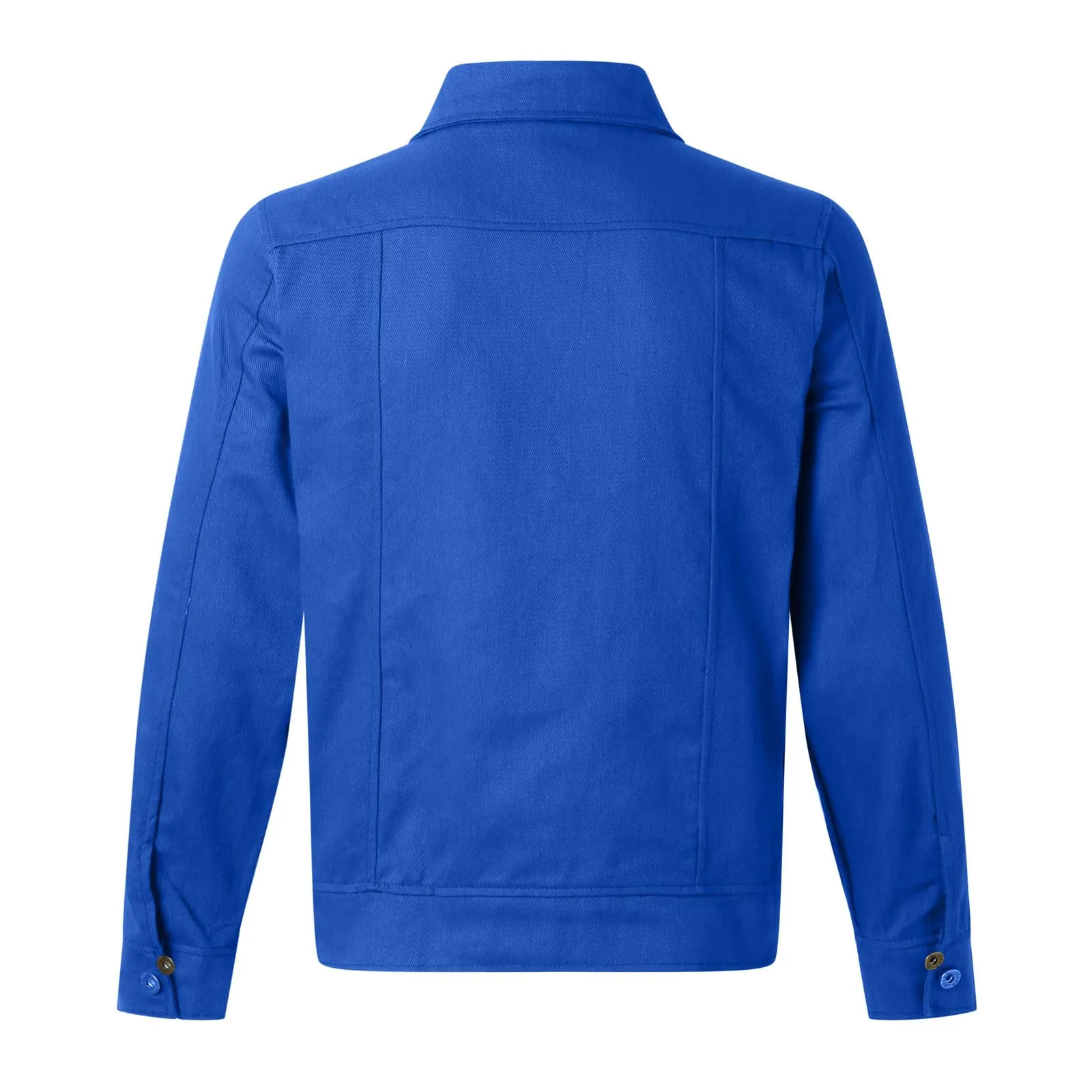 Giacca di Jeans Uomo, Giacca Uomo Primaverile, Sezione Sottile Giovane E di Mezza età Bello Abito Slim Primavera E Autunno Giacca di Jeans Business Casual Giacca Mezza Stagione Giacca Trucker - immagine 3