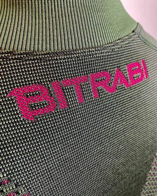 BITRABI Intimo Tecnico e Termico seconda Pelle Winter Ursus Lady, Maglia Tecnica Sportiva da Donna, Manica Lunga o Corta, Verde Militare, Design a Compressione (Manica Lunga, XXL) - immagine 7