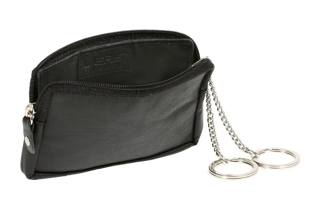 LEAS Portachiavi, Vera Pelle, nero Special Edition'' - immagine 4