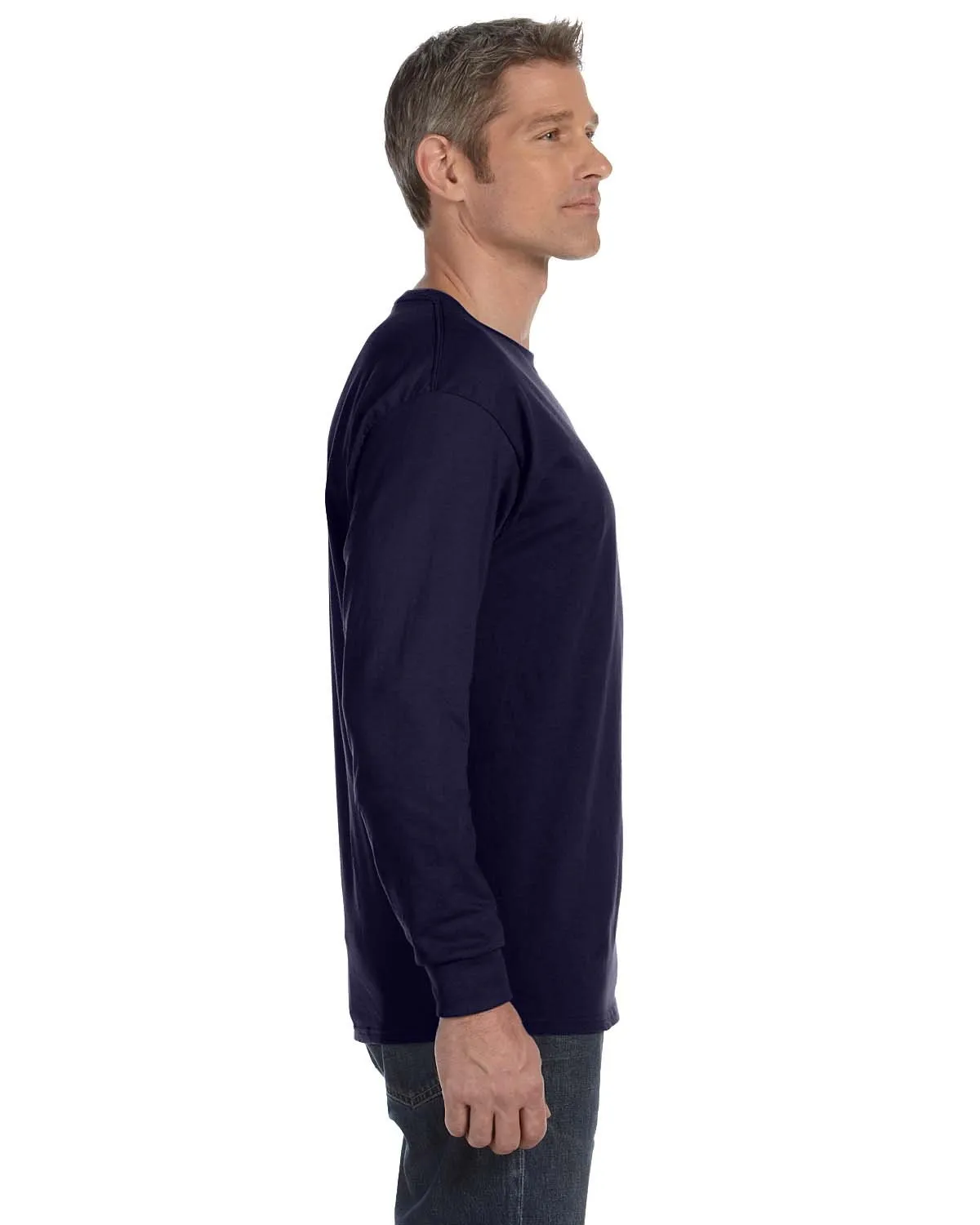 Kectelly - Maglia a manica lunga - Monospalla - Uomo 4J Navy XL - immagine 4