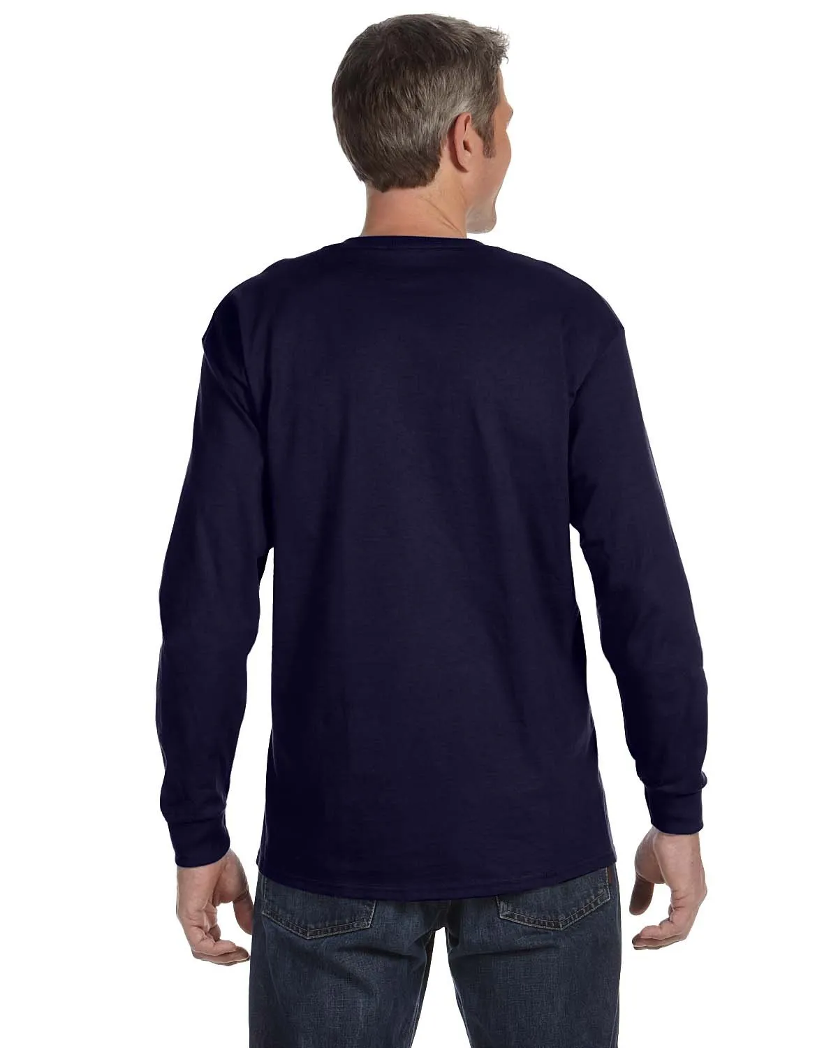 Kectelly - Maglia a manica lunga - Monospalla - Uomo 4J Navy XL - immagine 6