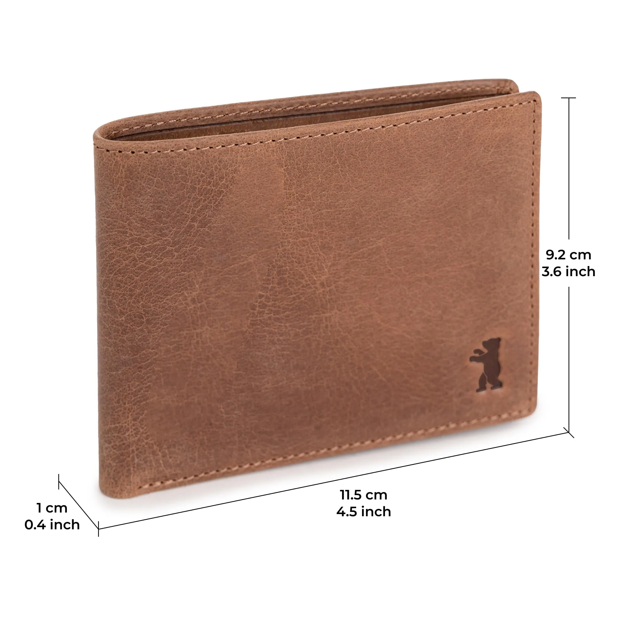 Berliner Bags Portafoglio Uomo con Portamonete e Porta Carte in Pelle RFID - immagine 6