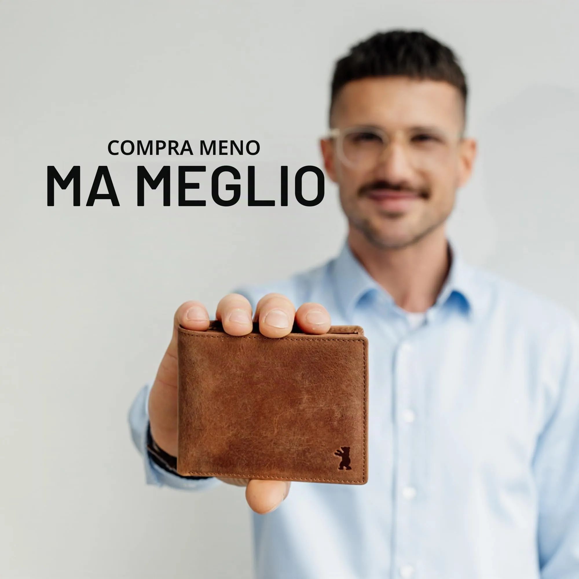 Berliner Bags Portafoglio Uomo con Portamonete e Porta Carte in Pelle RFID - immagine 8
