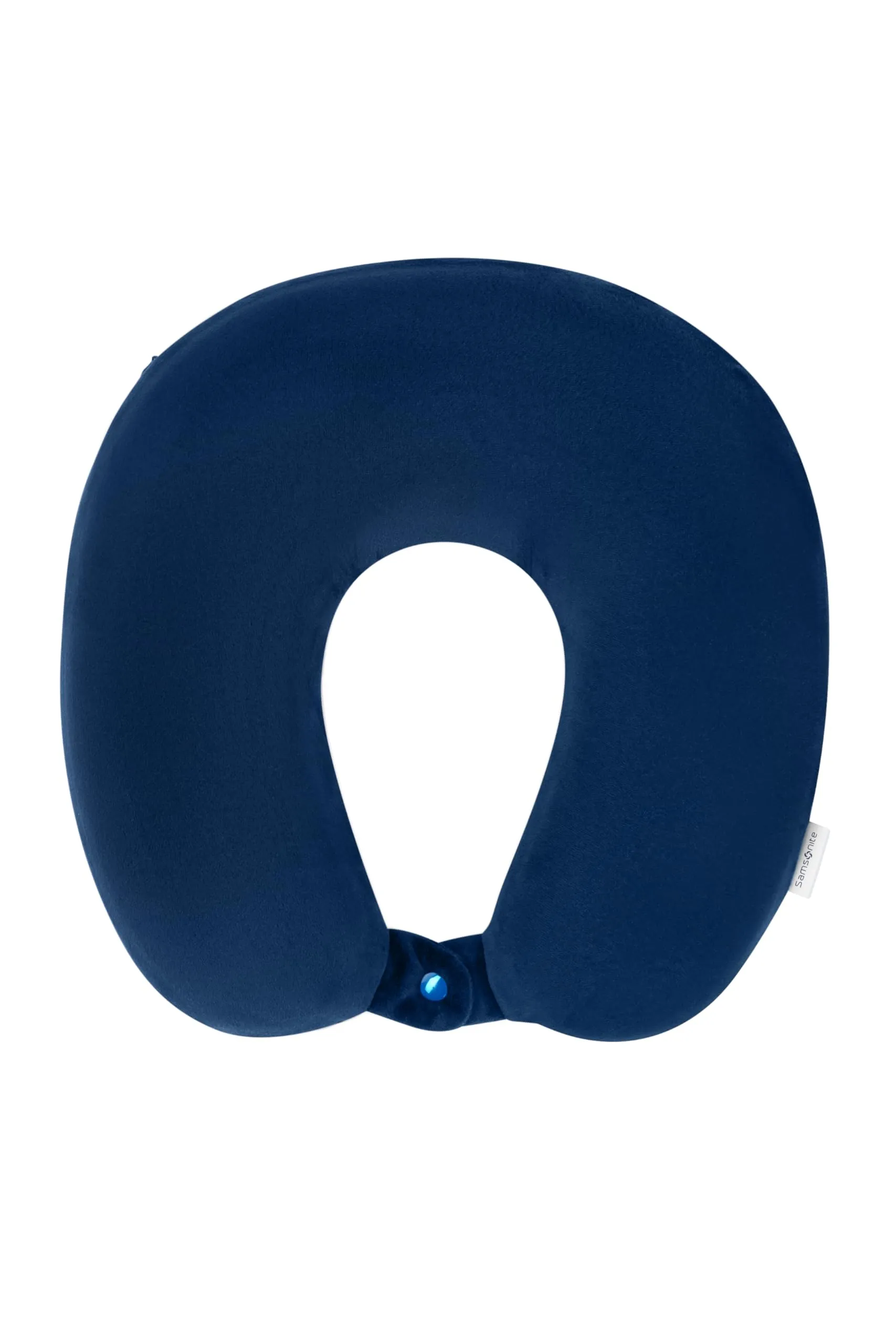 Samsonite TA Revolution – Cuscino da viaggio in memory foam, ergonomico e confortevole, cuscino da viaggio per aereo, auto e viaggi, Blu (Midnight Blue) - immagine 2