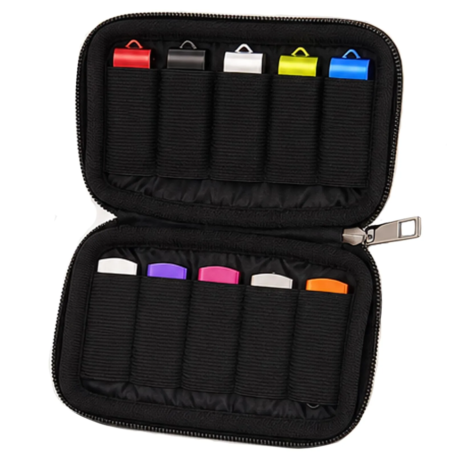 Custodia per Chiavette USB con 10 Scomparti, Porta Chiavette USB WISEORANGE - immagine 1