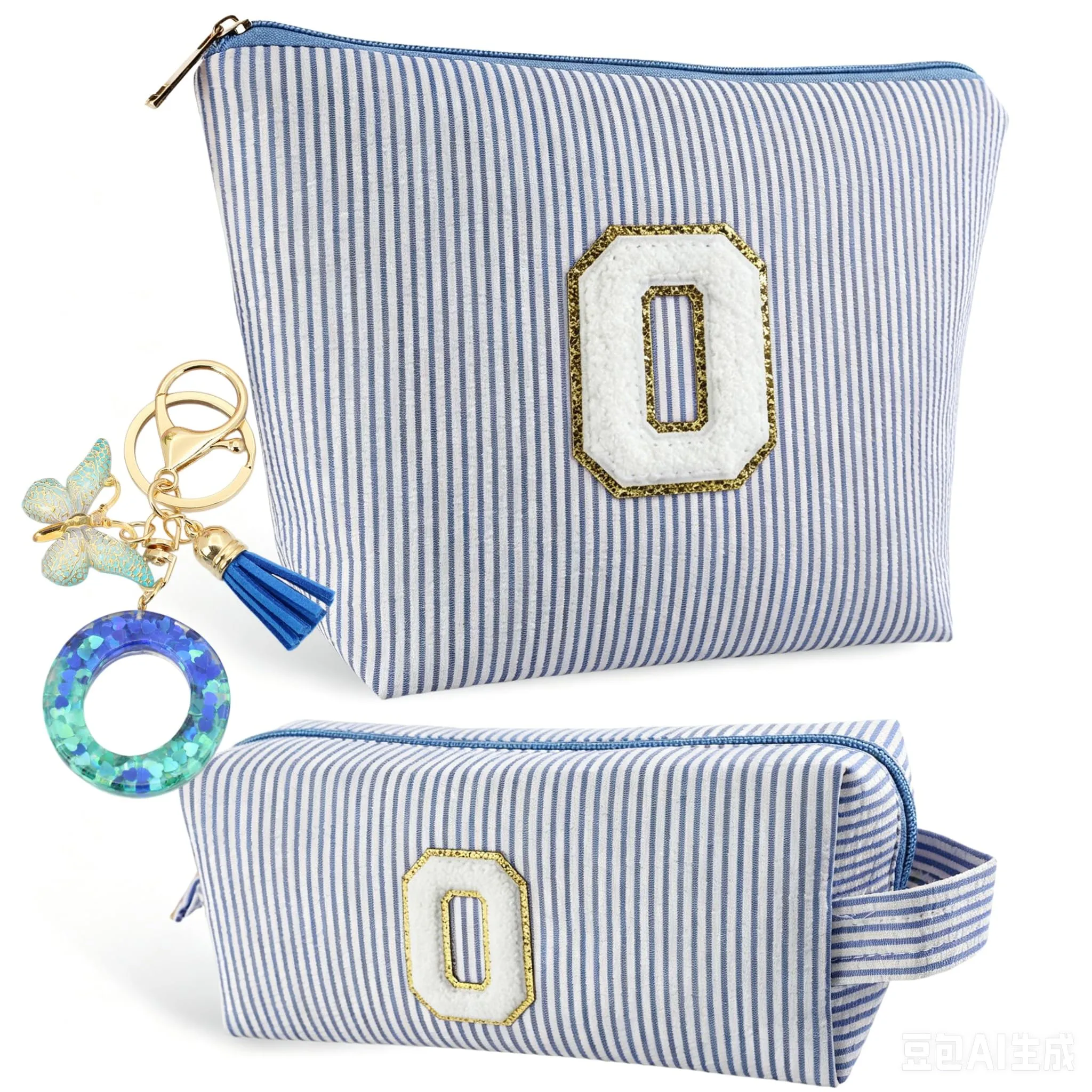 MHwan 2 Pezzi Beauty Case Personalizzata - immagine 1