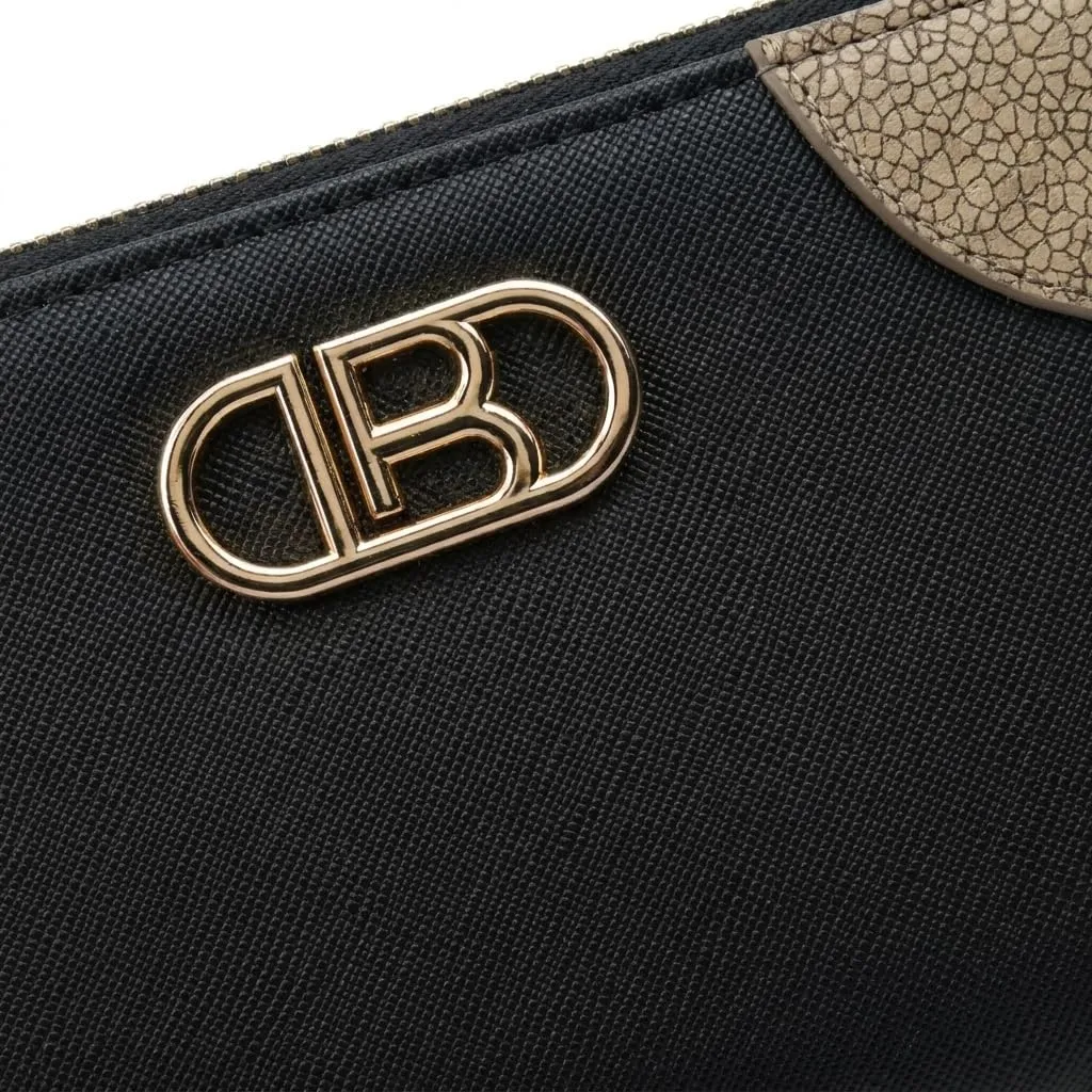 Laura Biagiotti Portafoglio Donna in PU, Design con Logo Dorato, Con Portamonete e Scatola Regalo - immagine 6