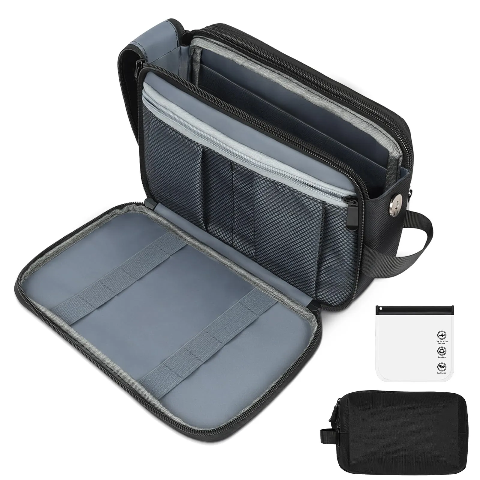 HOTUT Beauty Case da Viaggio, Borsa da Toilette per Uomo e Donna Grande - immagine 1
