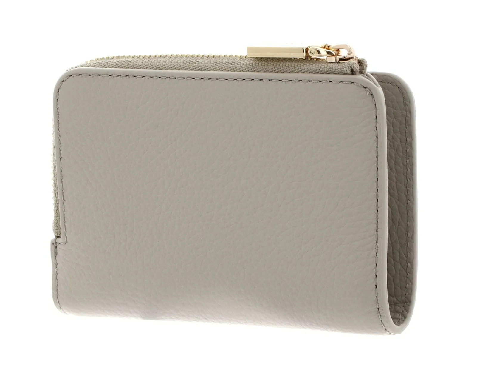 Coccinelle Pelle portafoglio Metallic Soft Wallet Eucalipto grigio-verde - immagine 4