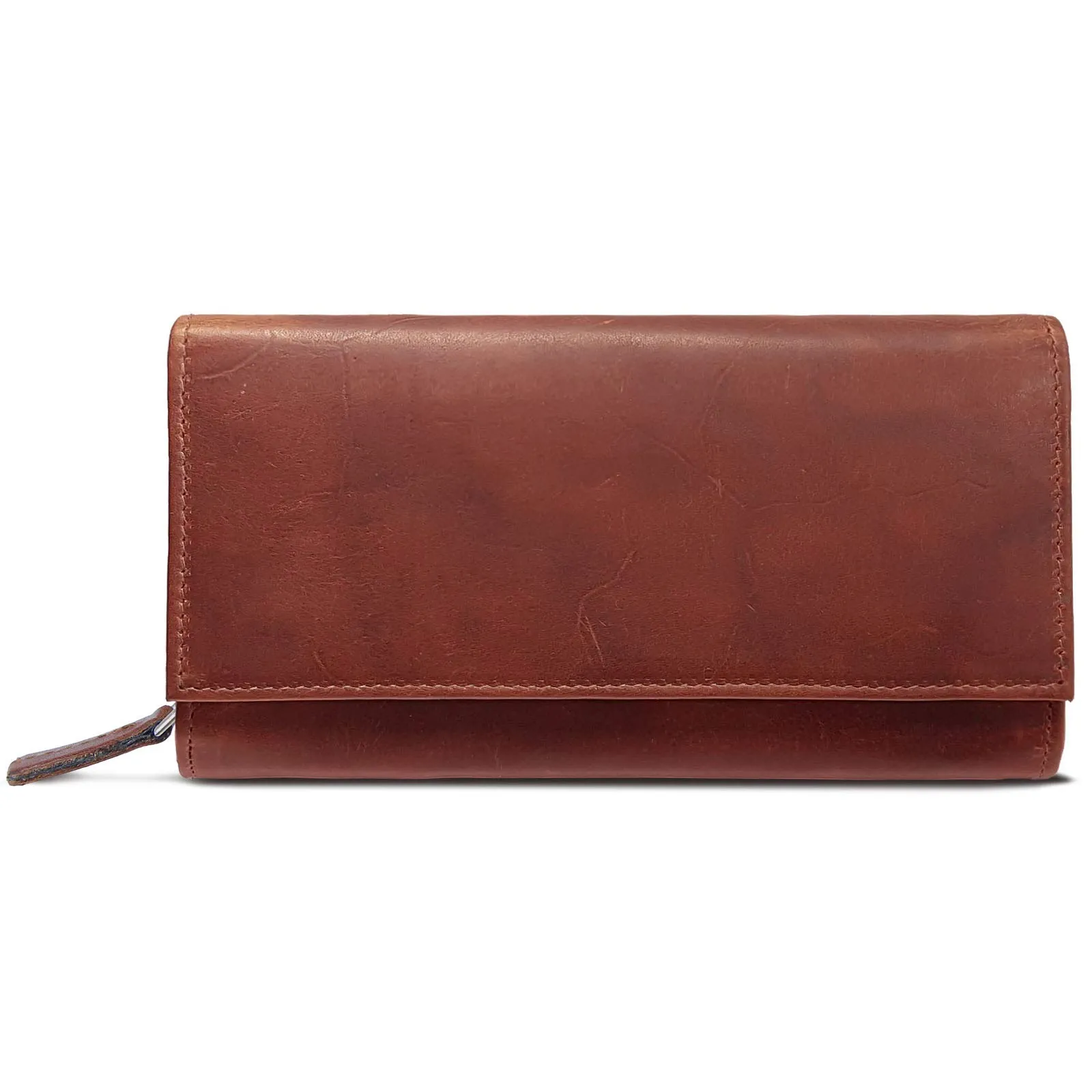 ROYALZ "Orelia Portafoglio vera Pelle Donna Grande Portamoneta Capiente Porta Carte Credito 18 Scomparti Bloccaggio Protezione RFID Etui Lungo - immagine 4
