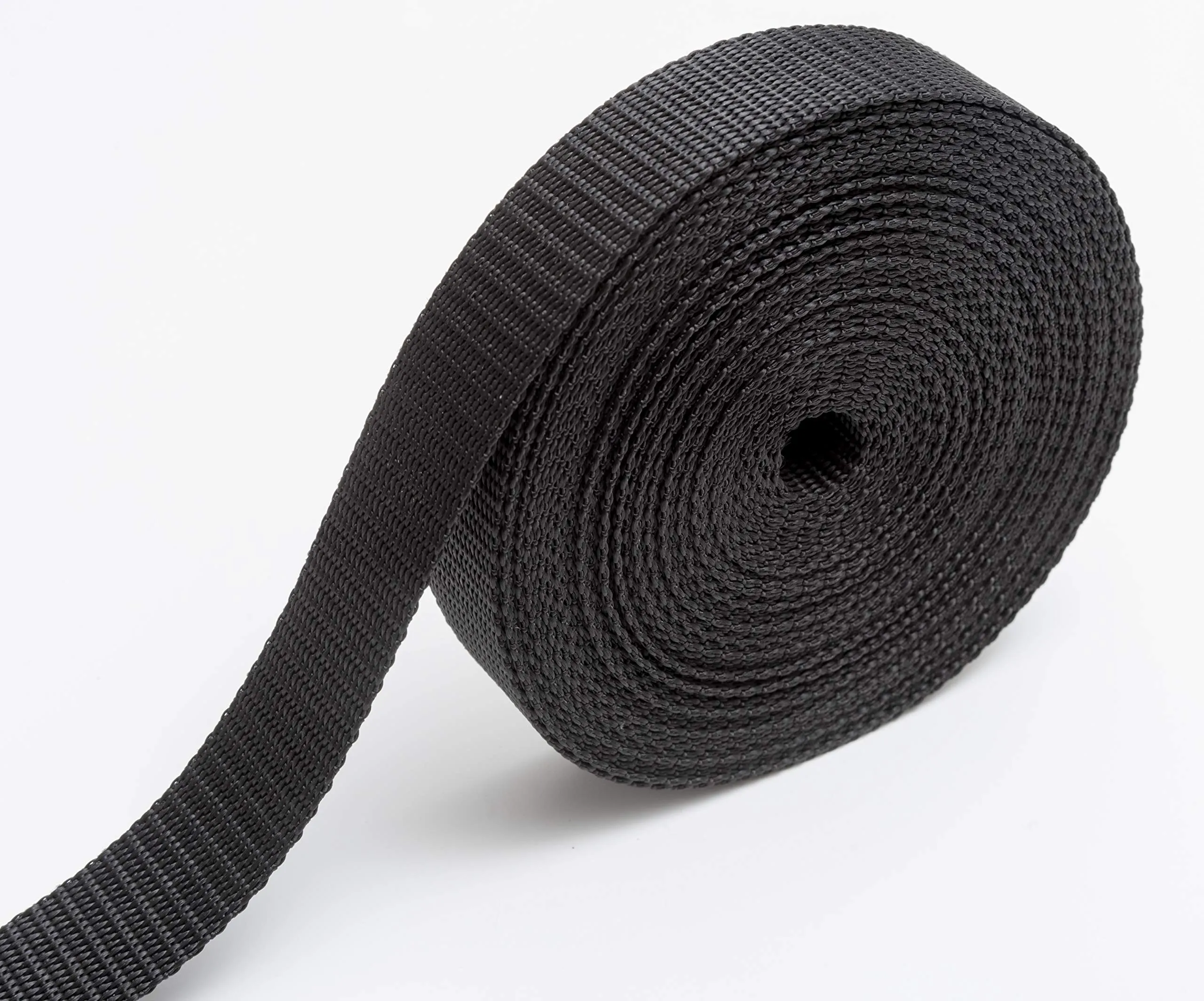 IPEA Cinghia Rigida in Nylon per Zaino e Borse – 10 Metri di Lunghezza – Corda Cinturino Multiuso per Cucito, Sport, Bagagli, Fai da Te – Misure 20/25 / 30/40 mm – Nero – 2 CM - immagine 5