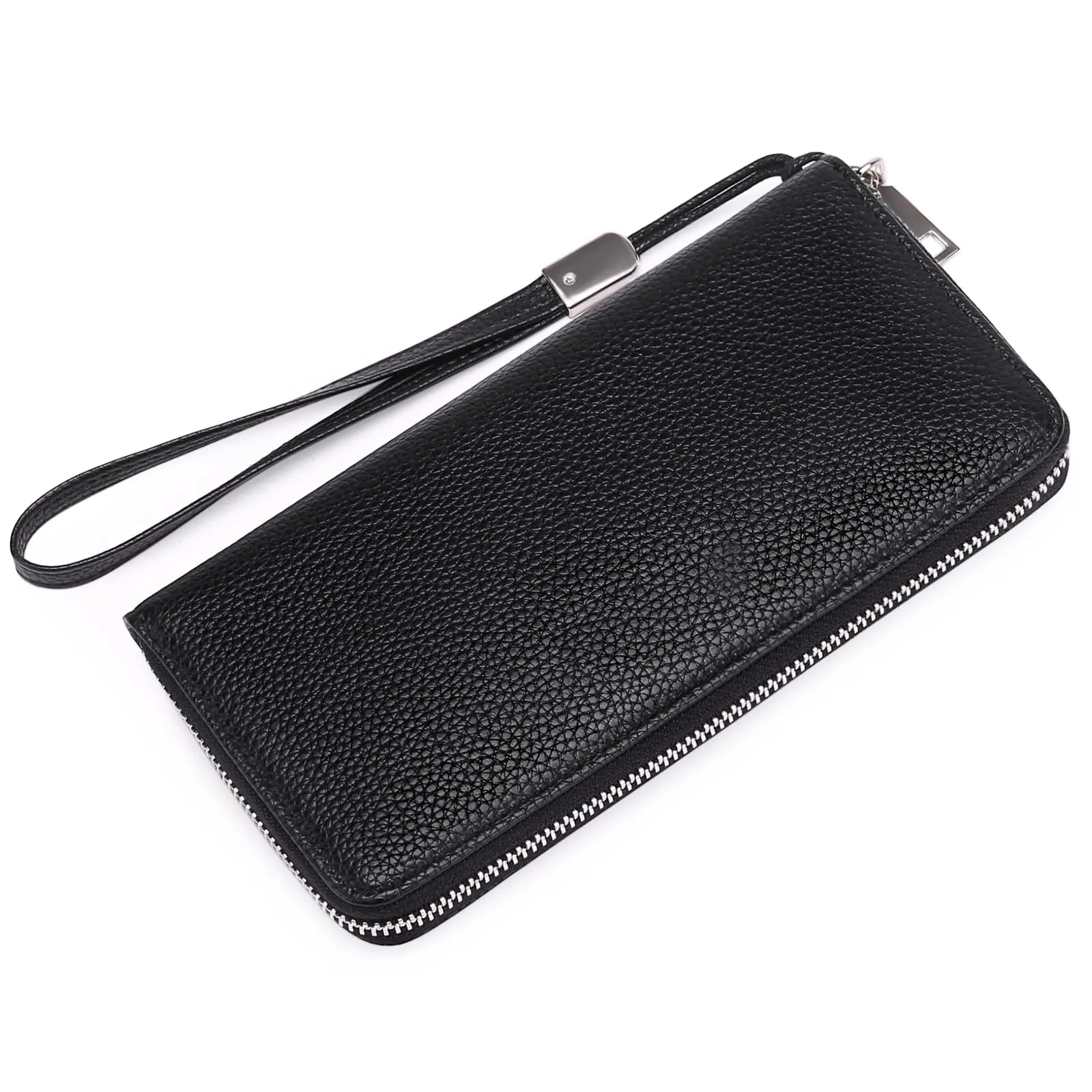 GOIACII Portafoglio Lungo da Donna in Pelle con Blocco RFID, Grande Capacità con Tanti Scomparti per Telefono e Portamonete - immagine 7