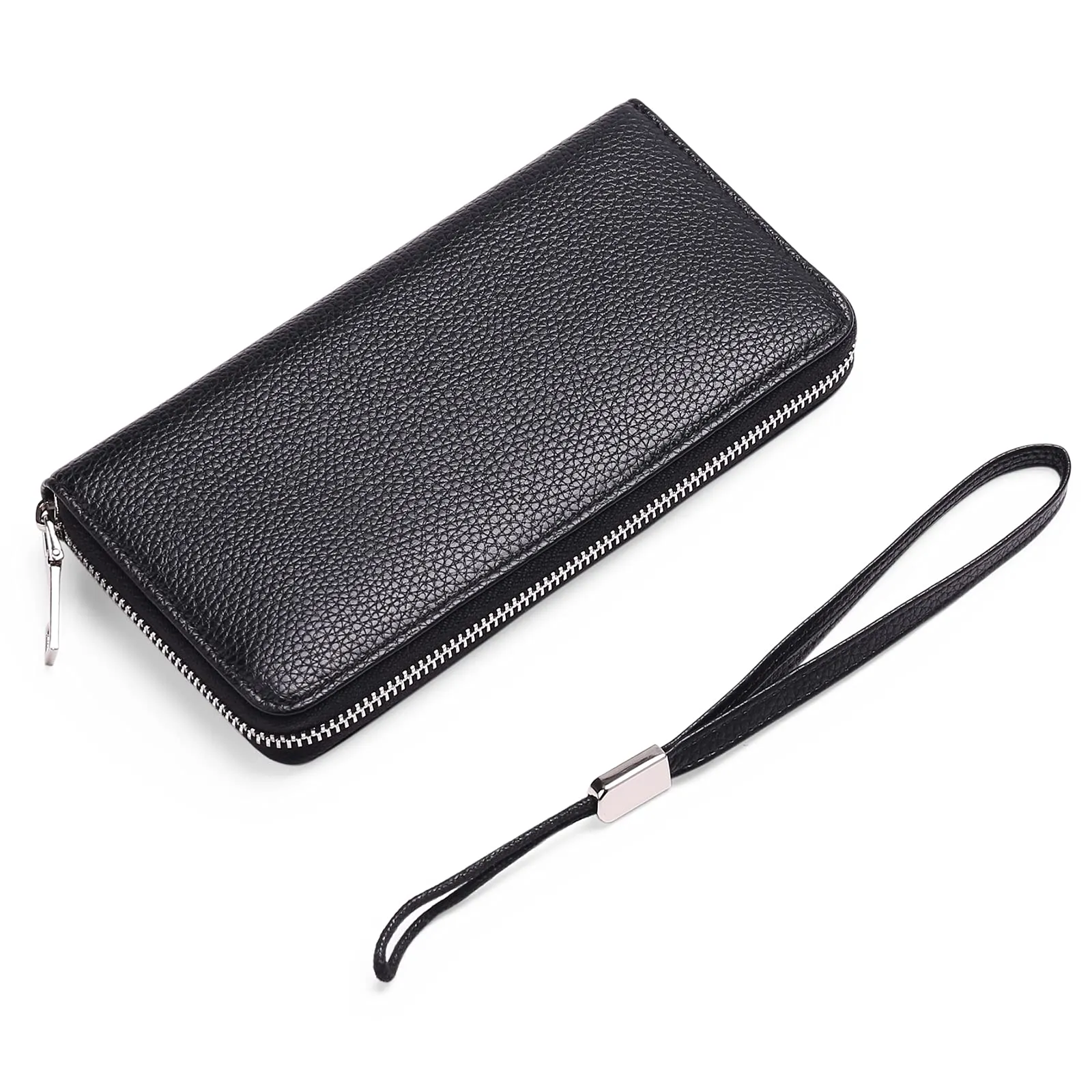 GOIACII Portafoglio Lungo da Donna in Pelle con Blocco RFID, Grande Capacità con Tanti Scomparti per Telefono e Portamonete - immagine 8