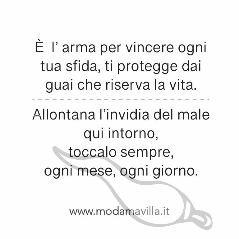 MODA MavillA Portachiave Scaramantico Acciaio Corno Rosso Idea Regalo - immagine 9