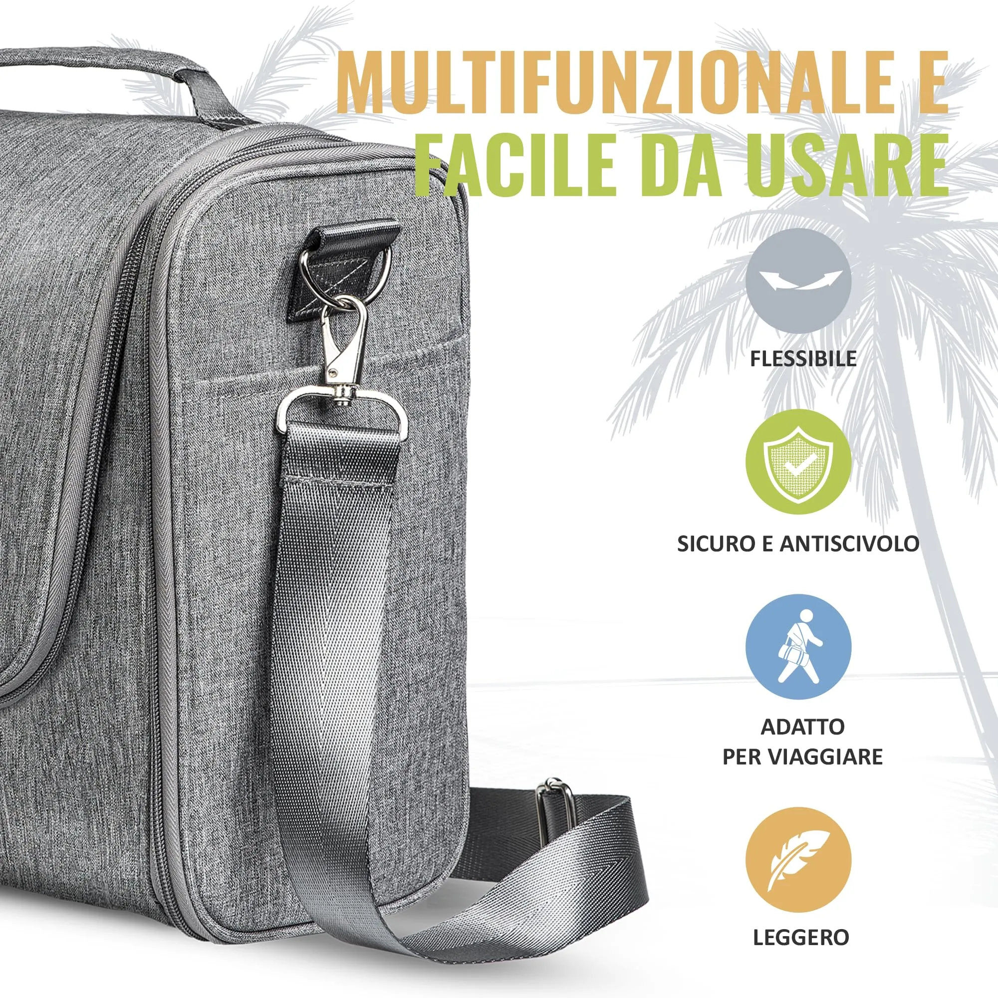 BOACAY Tracolla per Borsa, Cinghia di Ricambio Donna e Uomo, Tracolla Larga Intercambiabile, Universale e Regolabile, Cintura in Vari Colori - immagine 2