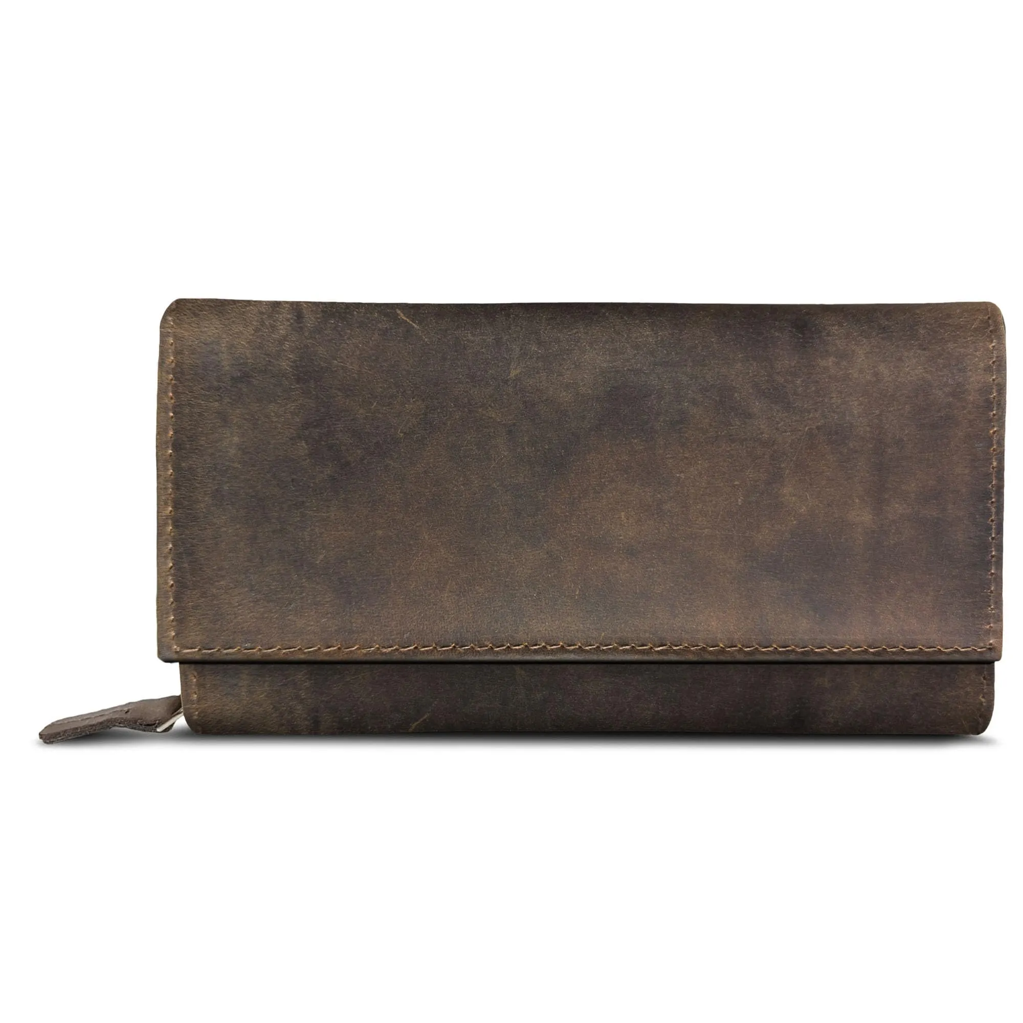 ROYALZ "Orelia Portafoglio vera Pelle Donna Grande Portamoneta Capiente Porta Carte Credito 18 Scomparti Bloccaggio Protezione RFID Etui Lungo - immagine 2