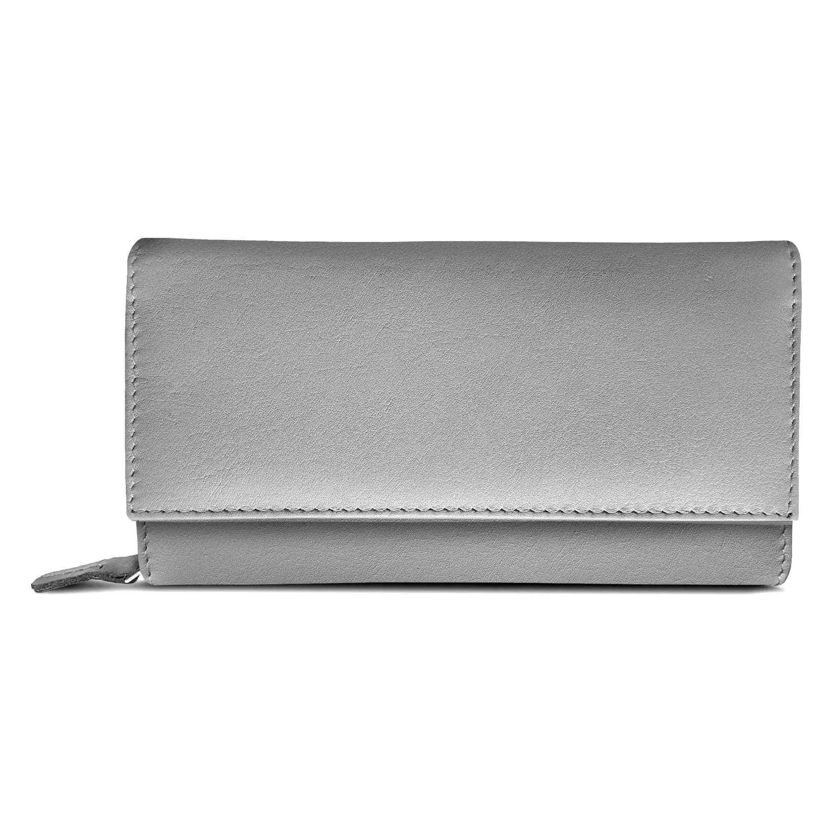ROYALZ "Orelia Portafoglio vera Pelle Donna Grande Portamoneta Capiente Porta Carte Credito 18 Scomparti Bloccaggio Protezione RFID Etui Lungo - immagine 2