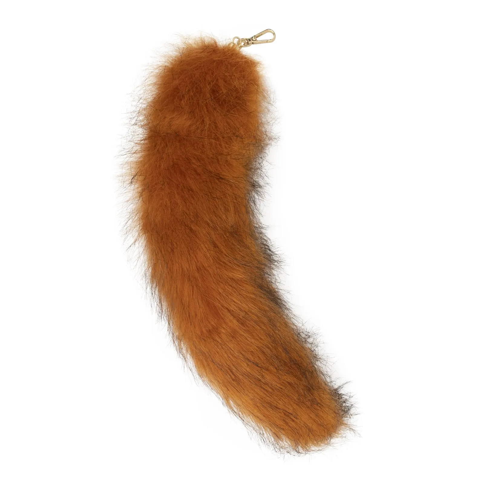 hbbhml Coda di gatto pelosa in finta pelliccia, con coda di gatto, volpe, Therian, portachiavi, code per costumi di Halloween, accessori cosplay, Volpe, taglia unica - immagine 1