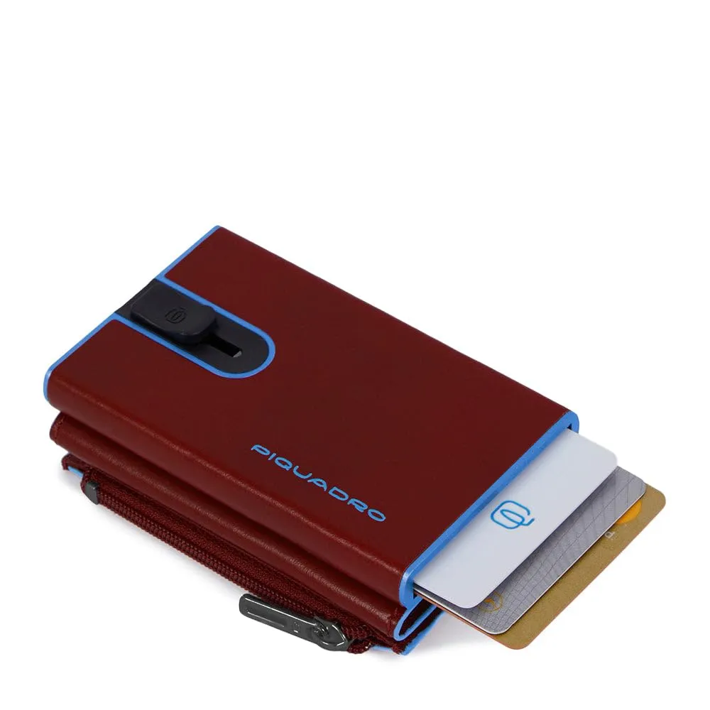 PIQUADRO COMPACT WALLET PER BANCONOTE E CARTE DI CREDITO CO NATURAL TAN One Size - immagine 1