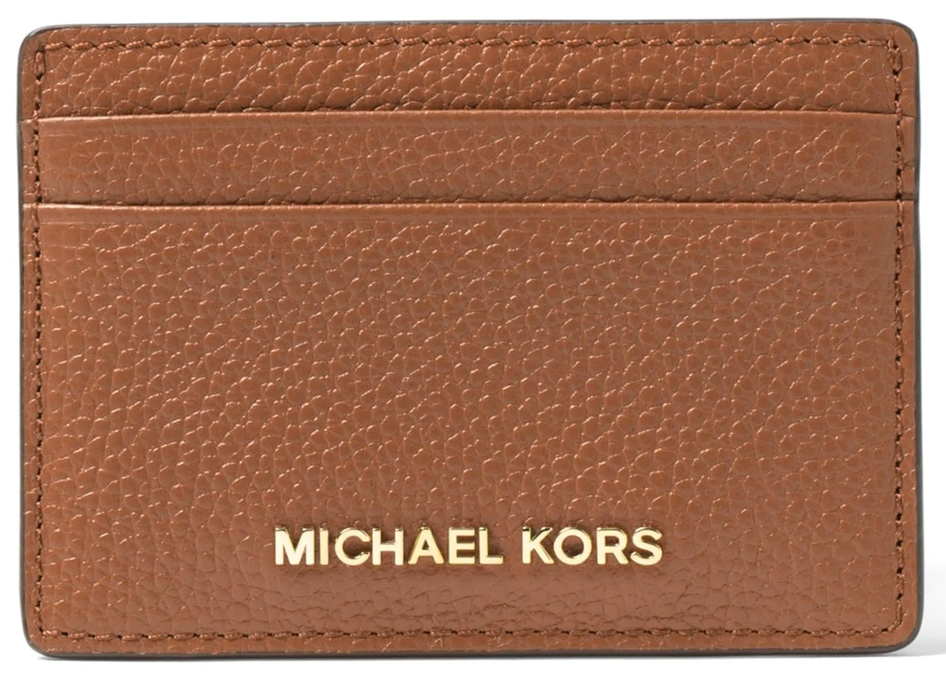 Michael Kors Pebbled Leather Card Case - immagine 1