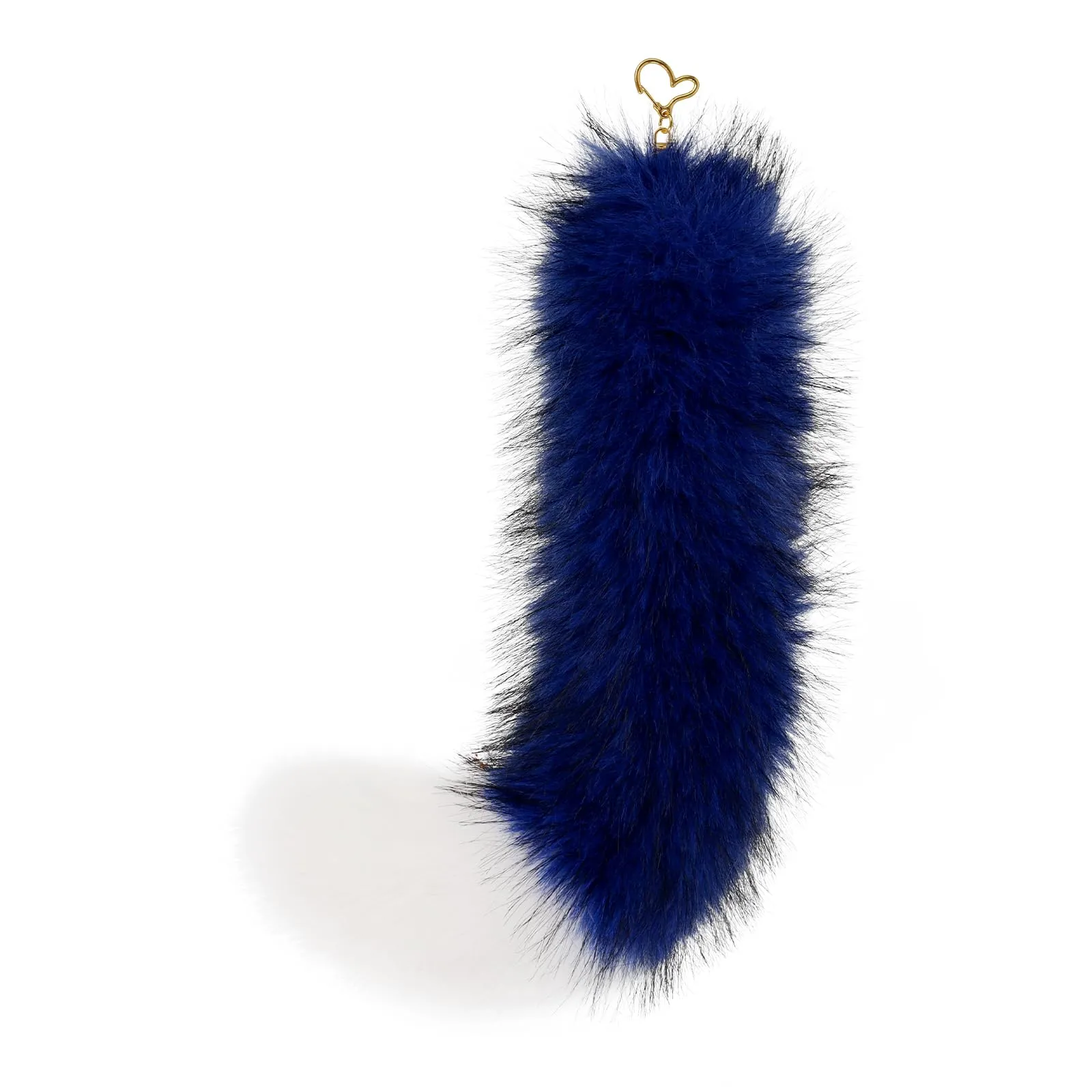 hbbhml Coda di gatto in pelliccia sintetica per costumi di Halloween, bianco01, One Size - immagine 4