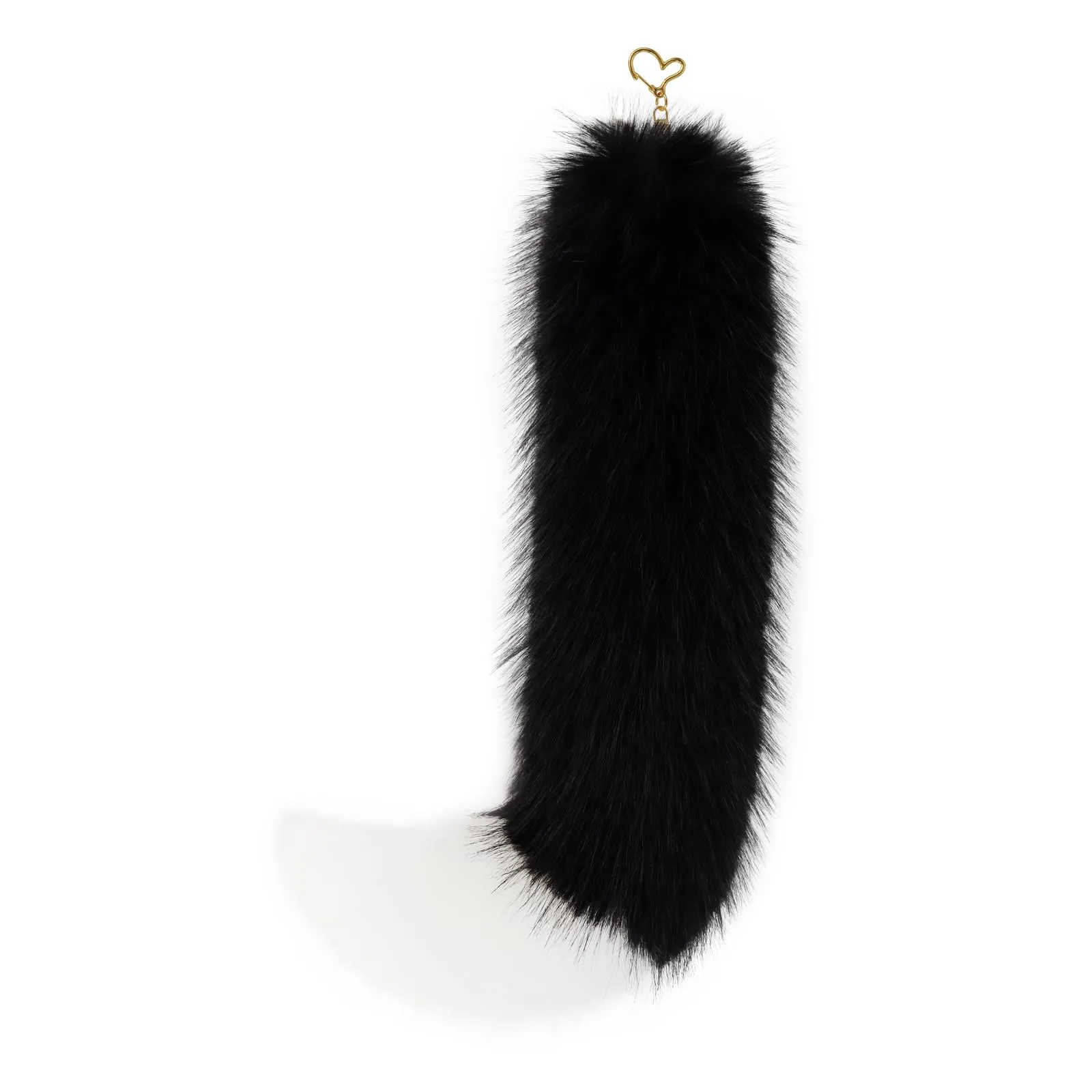 hbbhml Coda di gatto in pelliccia sintetica per costumi di Halloween, bianco01, One Size - immagine 5