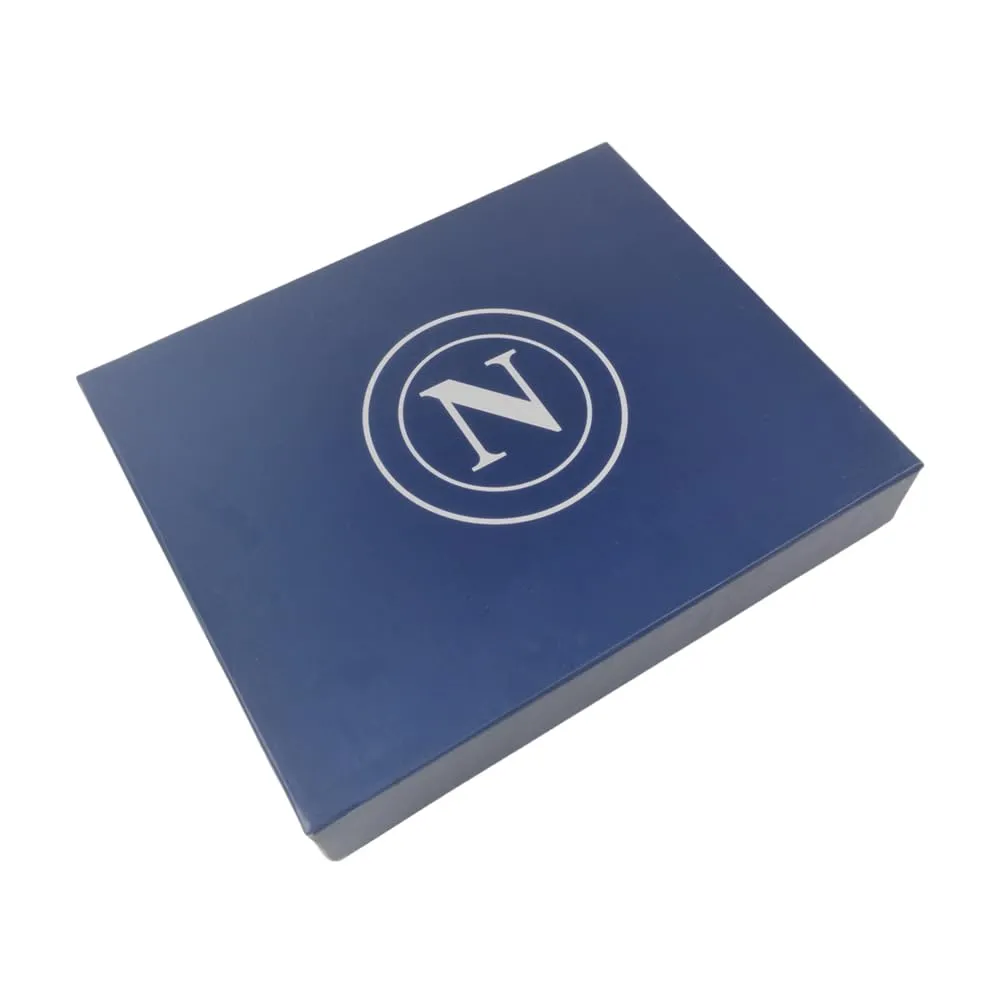 Enzo Castellano SSC NAPOLI Portafoglio Slim 100% Pelle 123604 - immagine 6