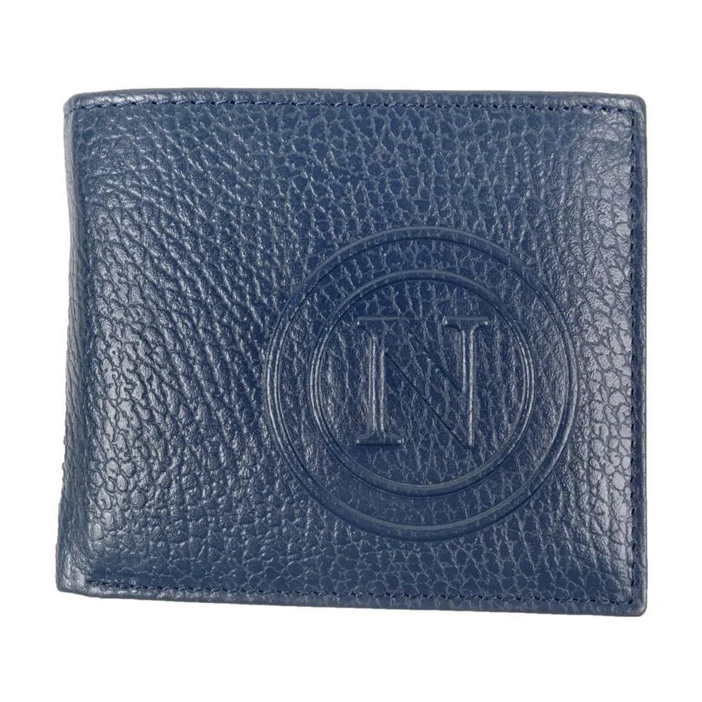 Enzo Castellano SSC NAPOLI Portafoglio Slim 100% Pelle 123607 - immagine 1